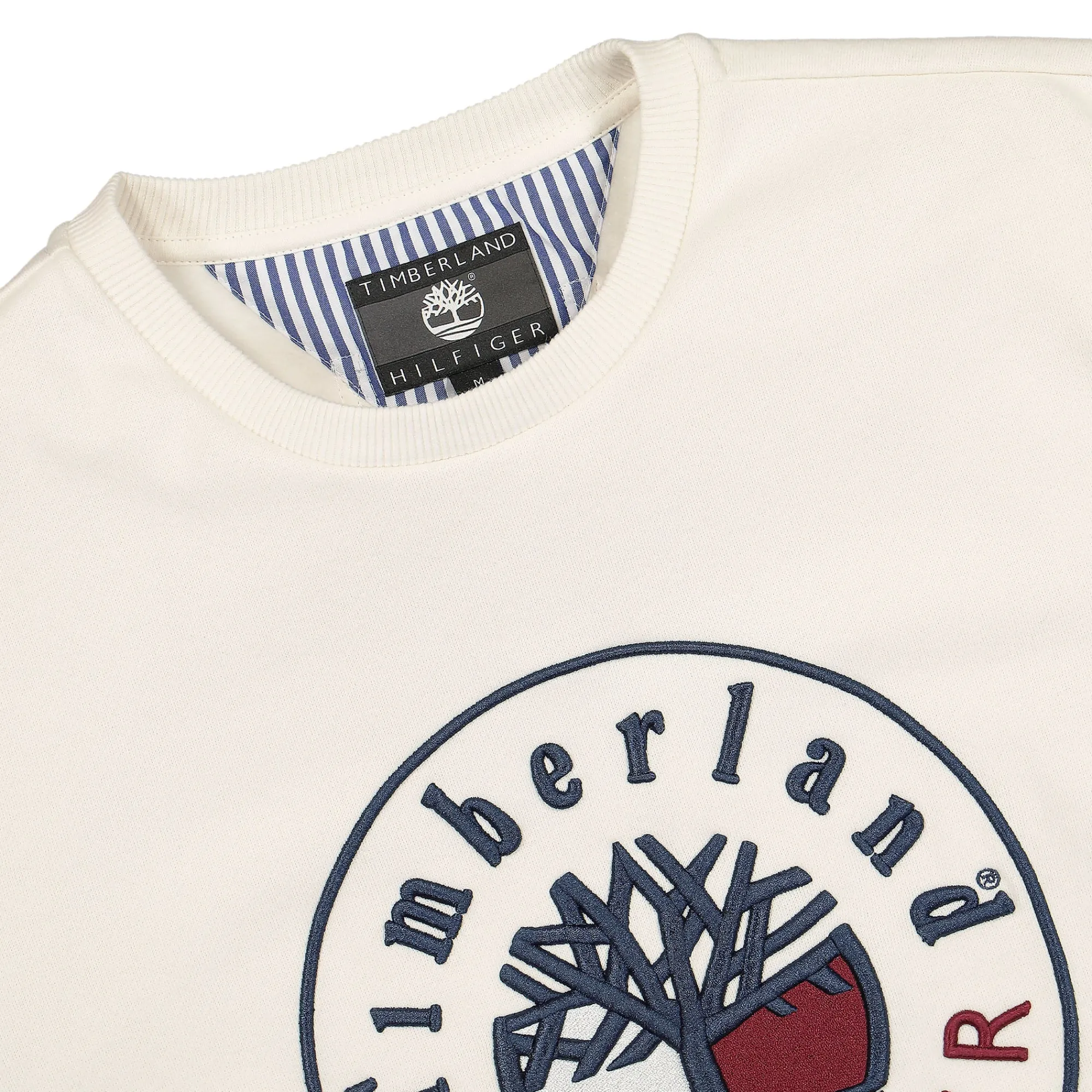 Sweatshirts & Hoodies^Timberland Ri Logo Crew Ivory