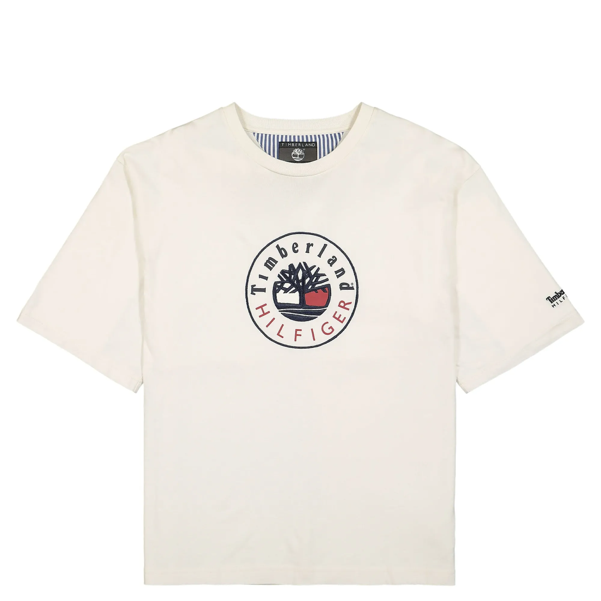 T-Shirts & Long Sleeves^Timberland Ri Logo T-Shirt Ivory