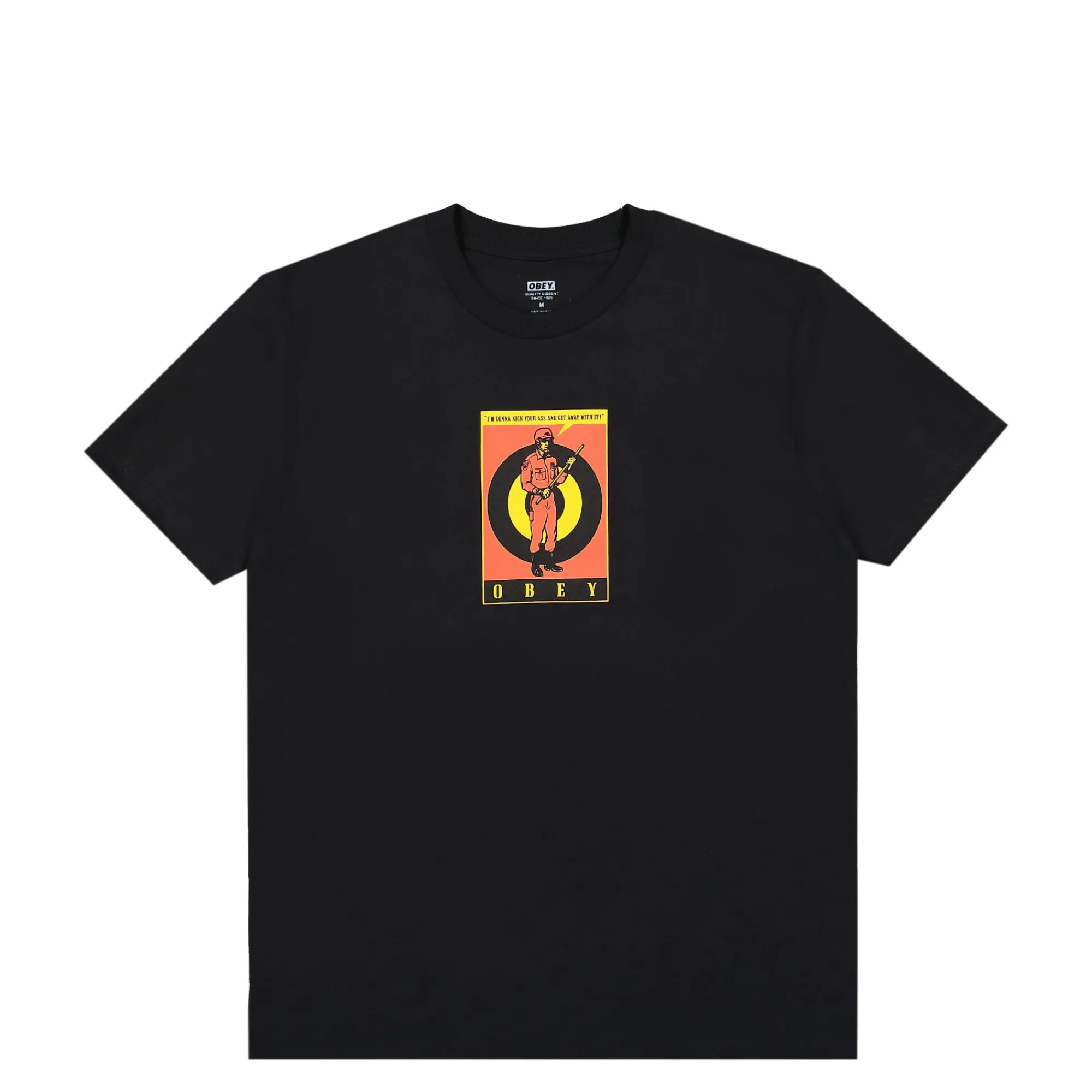 T-Shirts & Long Sleeves^Obey Riot Cop Tee Black