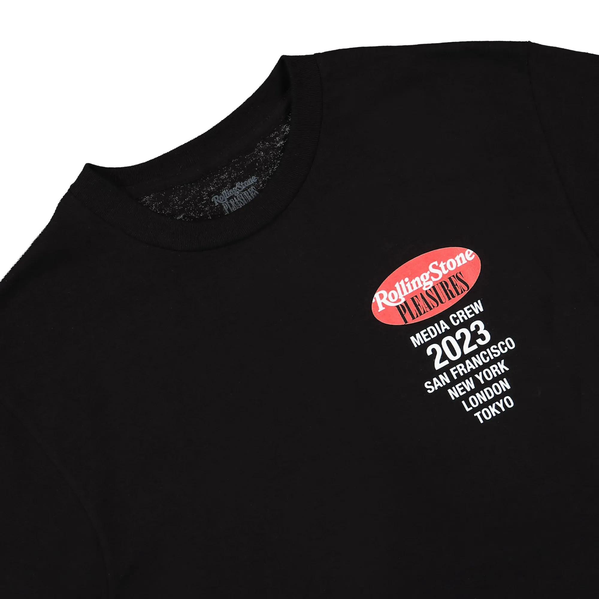 T-Shirts & Long Sleeves^Pleasures Rolling Stone T-Shirt Black