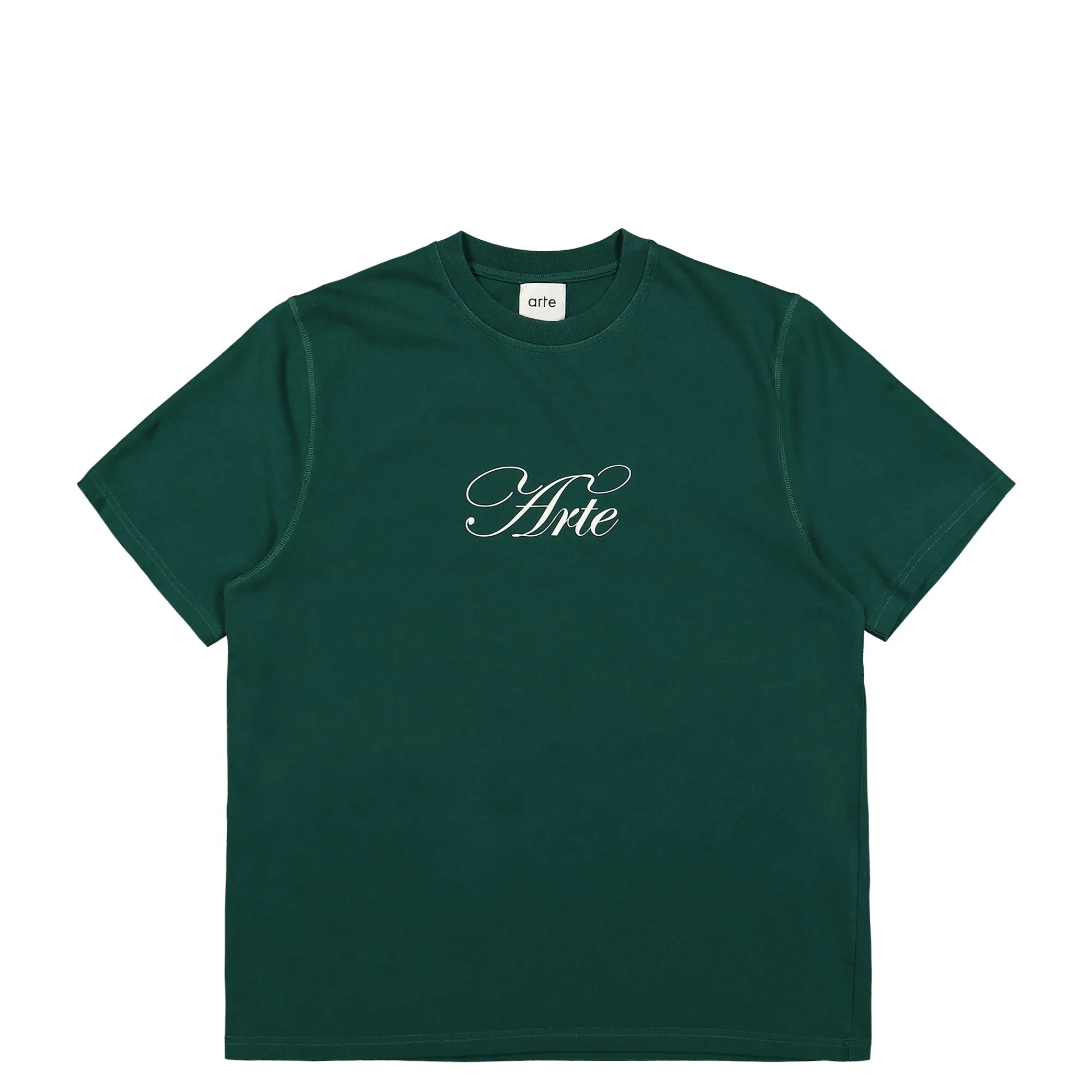 T-Shirts & Long Sleeves^Arte Antwerp Script Logo T-Shirt Green