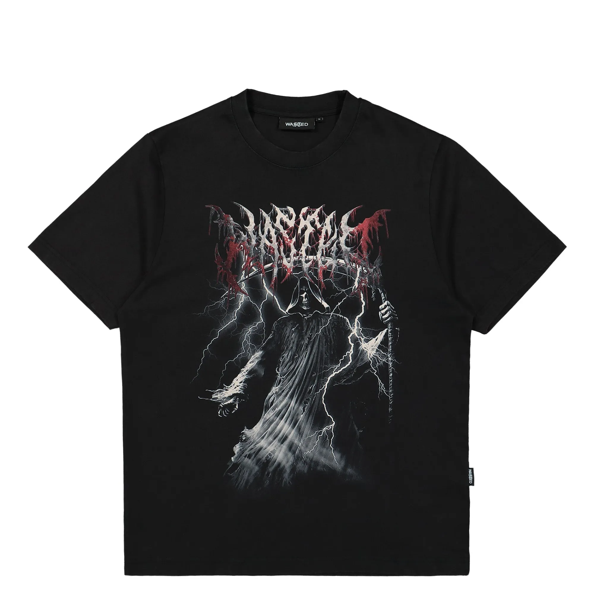 T-Shirts & Long Sleeves^Wasted Paris Scythe T-Shirt FadedBlack