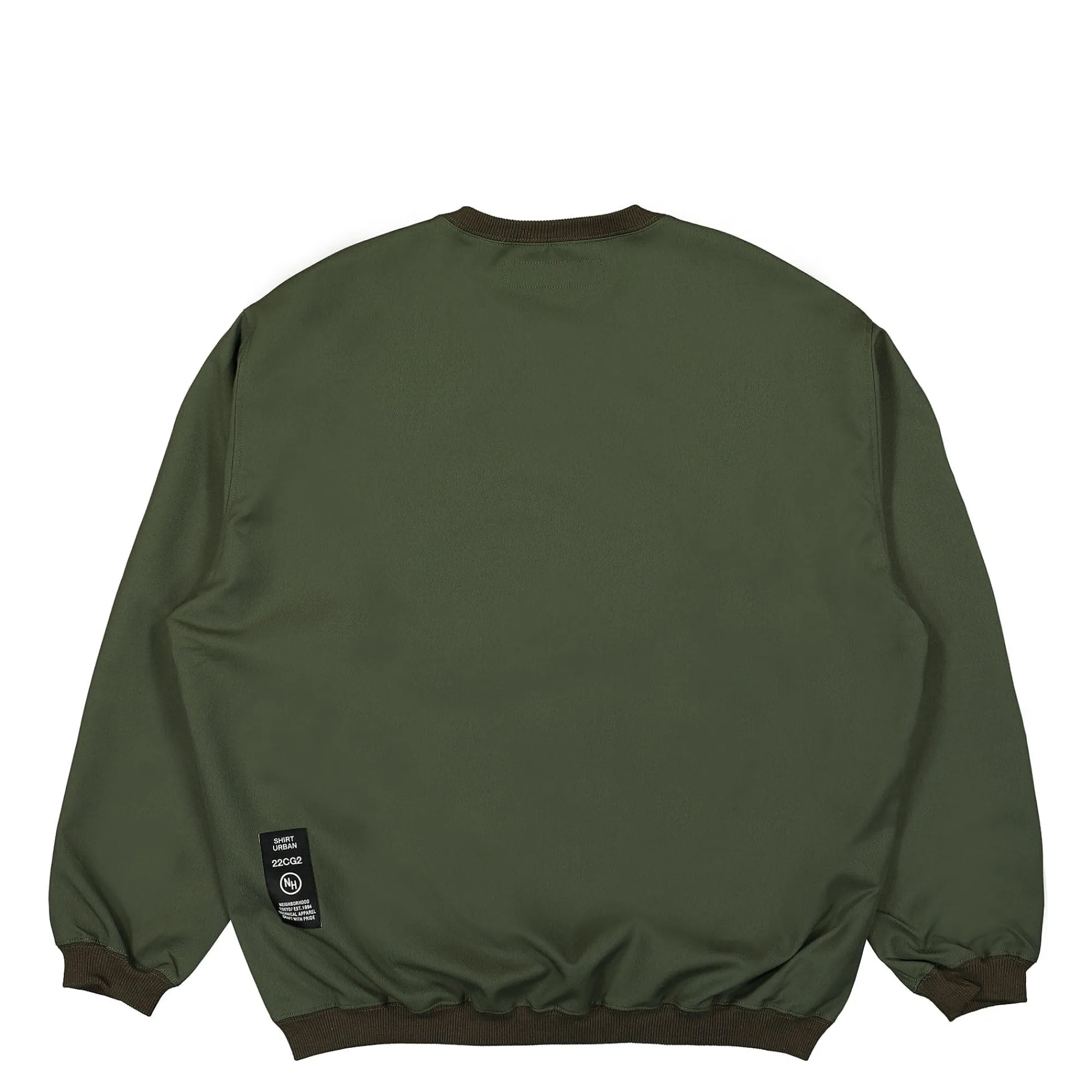 Sweatshirts & Hoodies^Neighborhood SH LS. EC Pullover OliveDrab