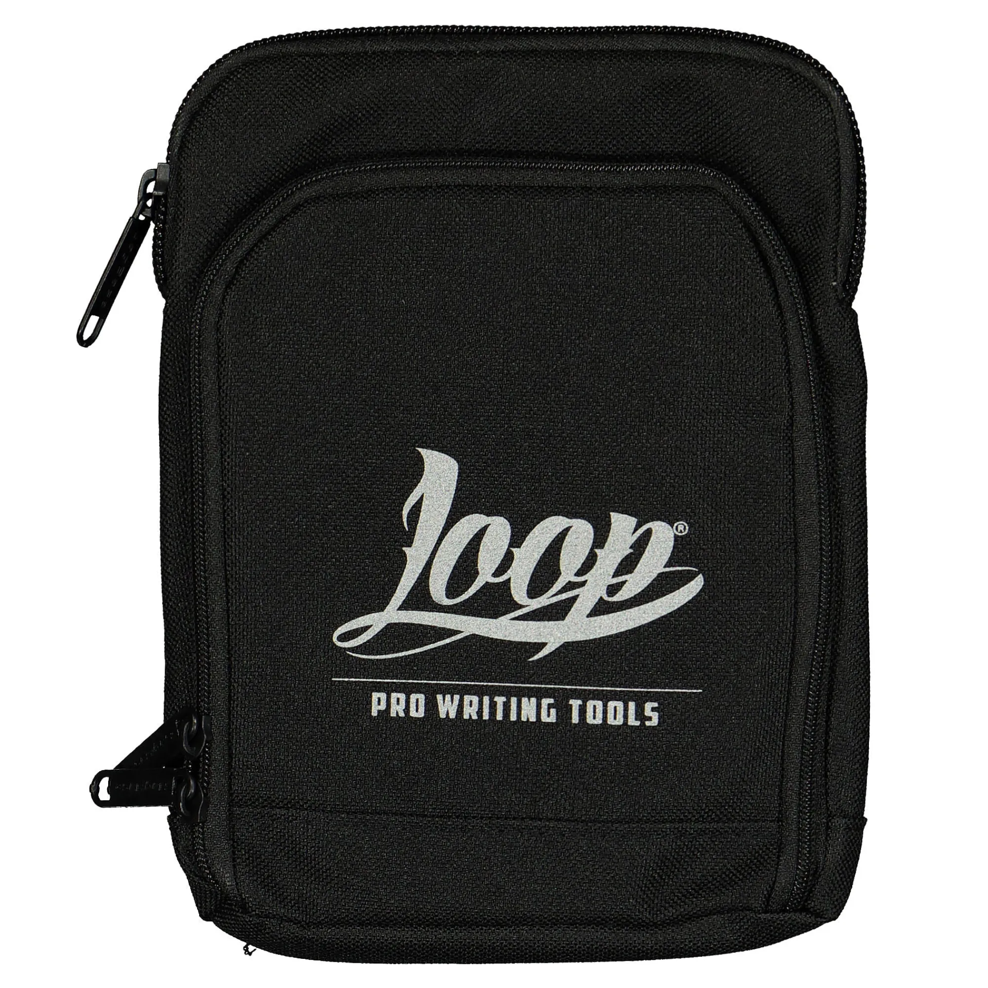 Bags | Textile & Gear^Loop Shoulder Pouch Logo Silver Black/Silver