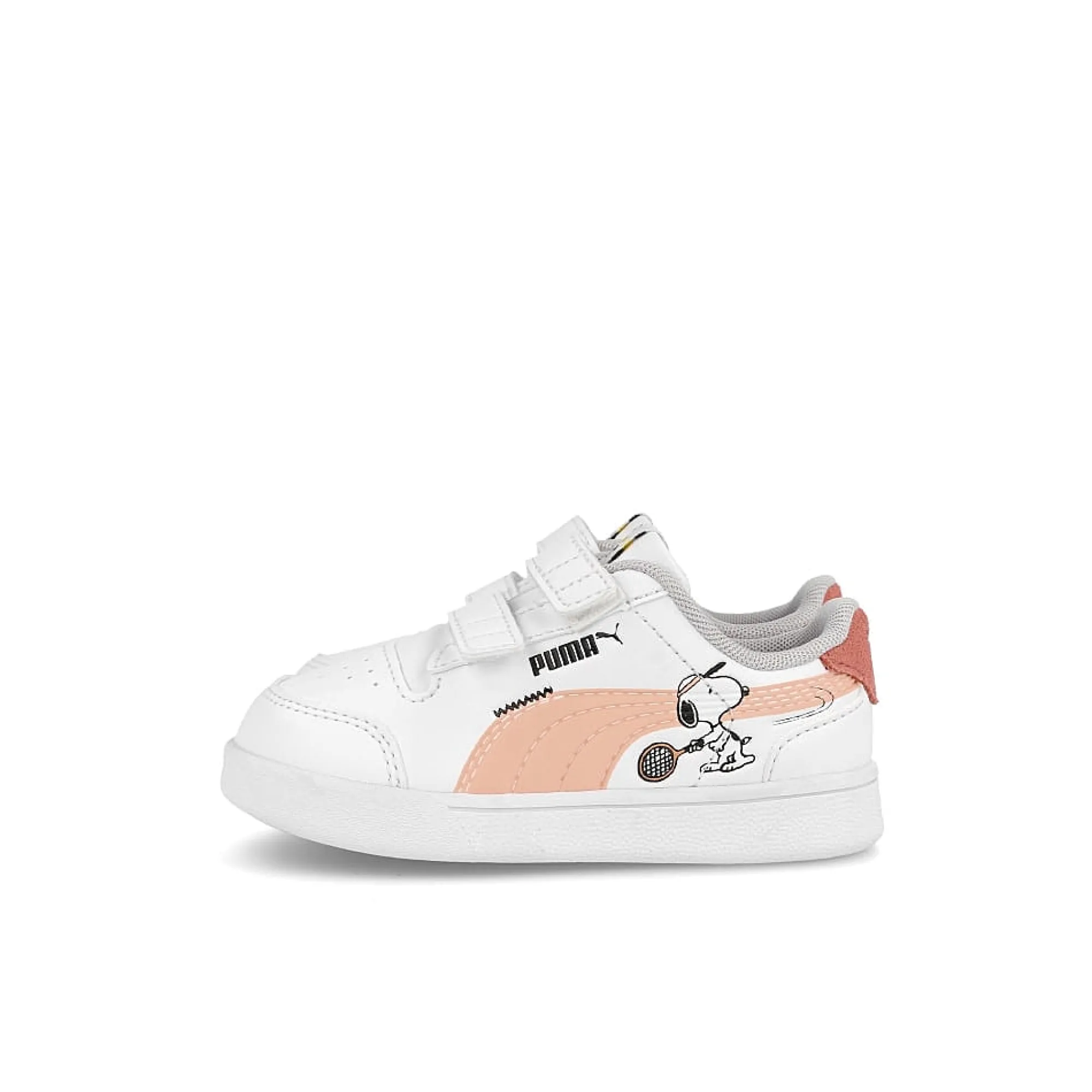 Infants | Low Tops^Puma Shuffle V Infants PumaWhite-AptricotBlush-SunKisse