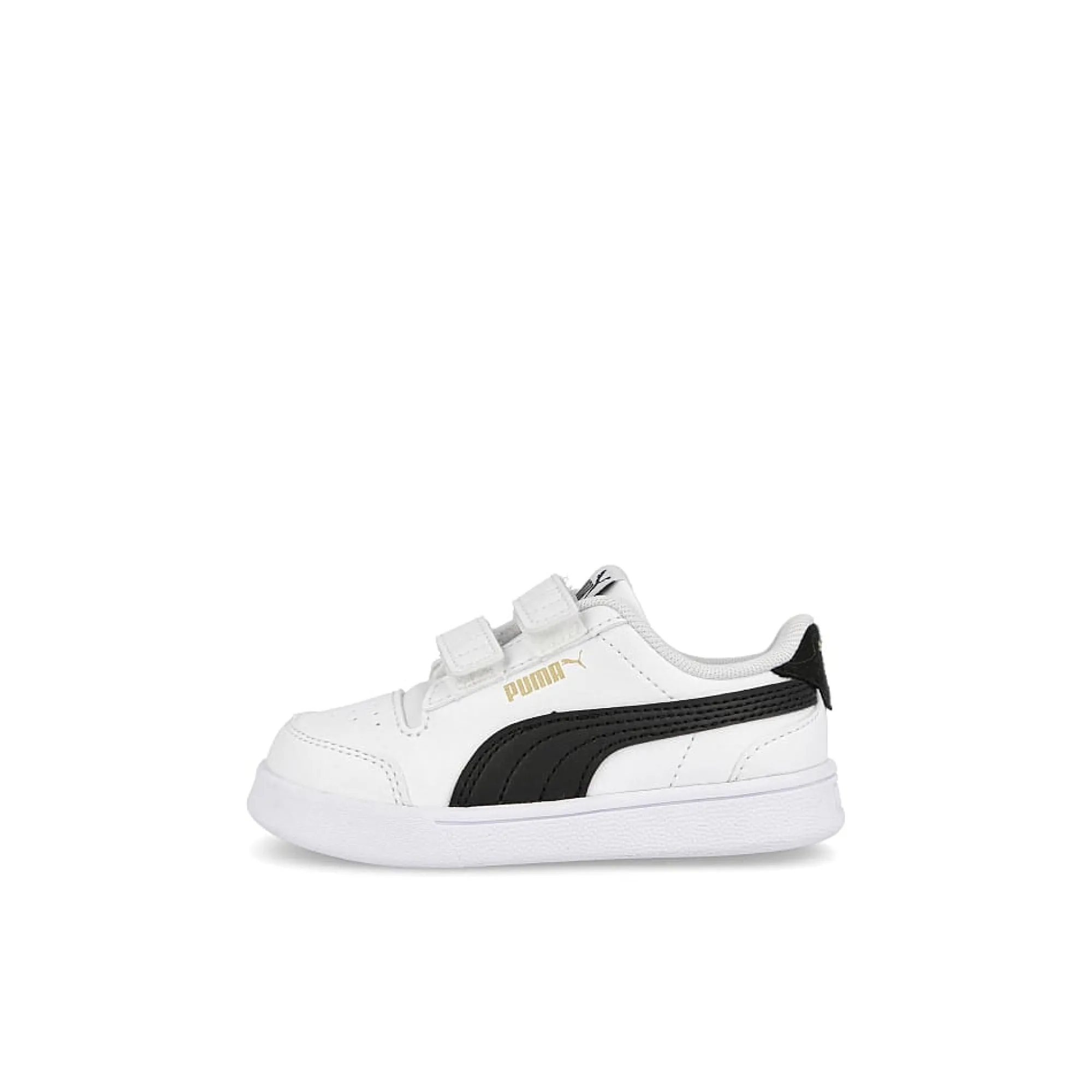 Infants | Low Tops^Puma shuffle v infants PumaWhite-PumaBlack-TeamGold