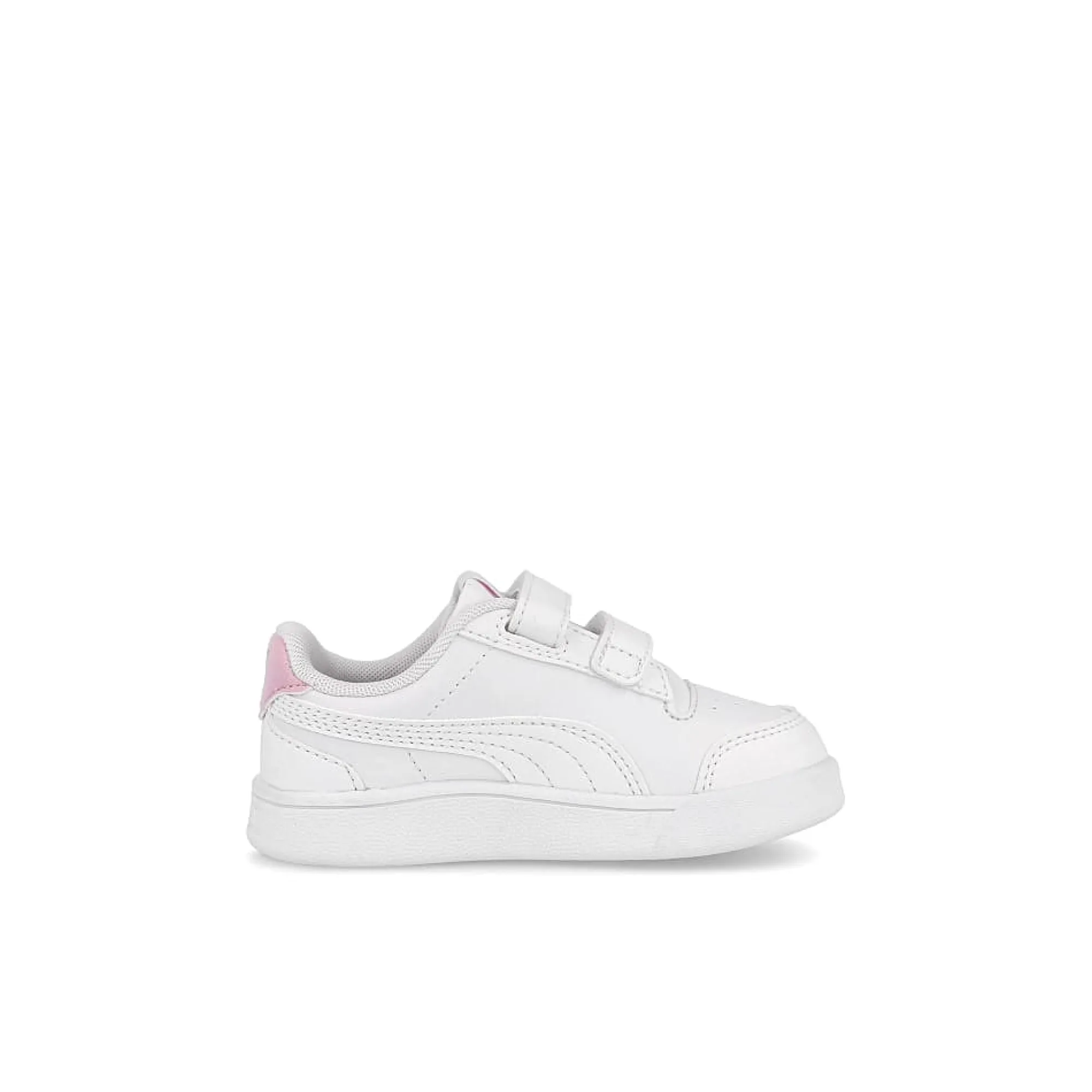 Infants | Low Tops^Puma shuffle v infants PumaWhite-WhitePinkLady