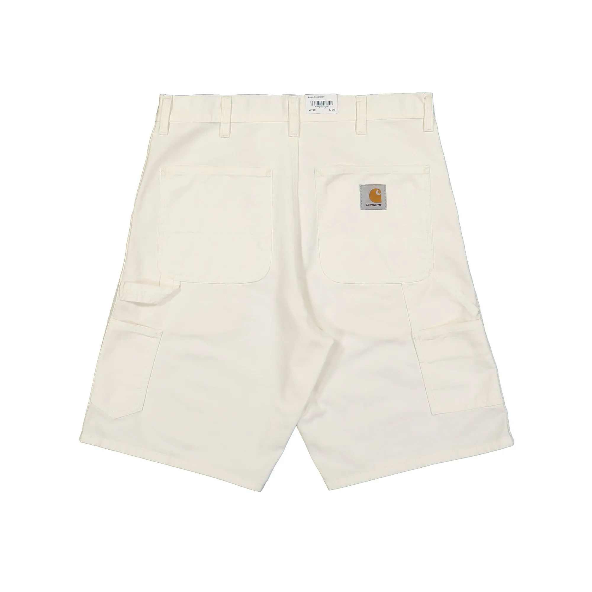 Pants & Shorts^Carhartt WIP Single Knee Short Newcomb Off-WhiteRinsed