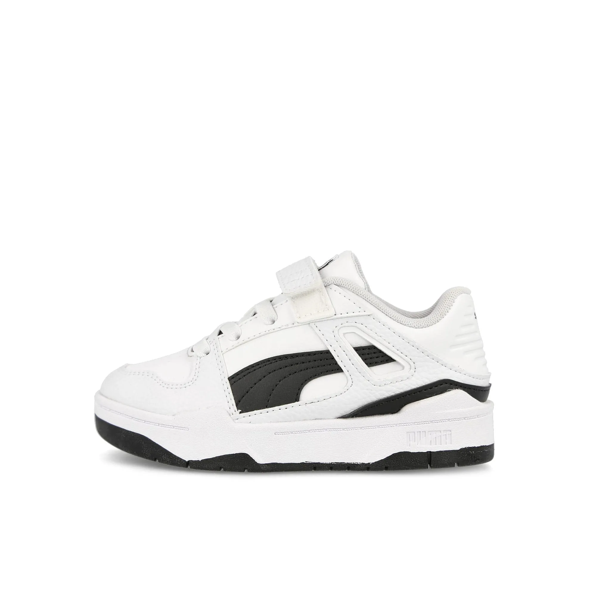 Grade School | Pre School^Puma Slipstream Leather AC+PS PumaWhite-PumaBlack