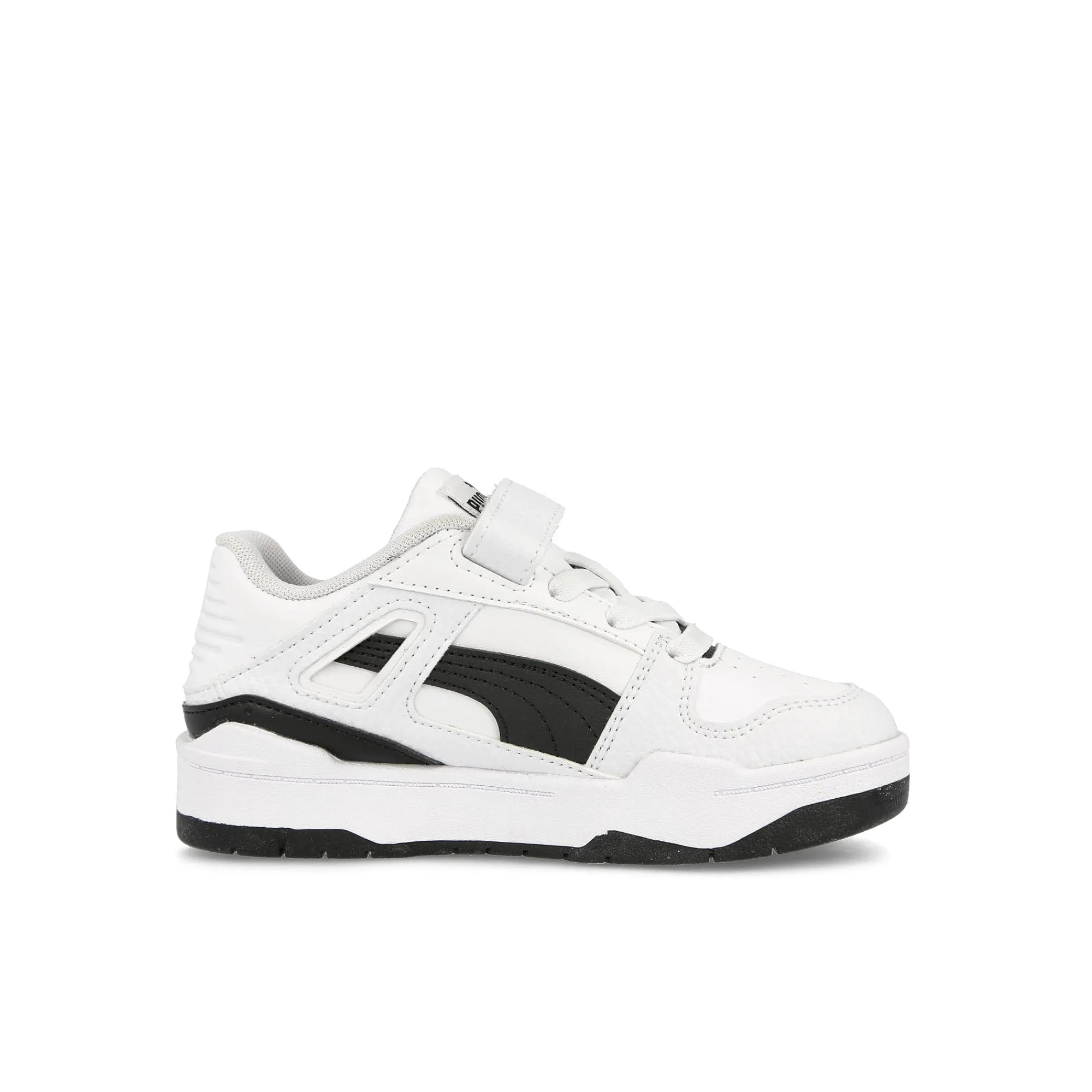 Grade School | Pre School^Puma Slipstream Leather AC+PS PumaWhite-PumaBlack