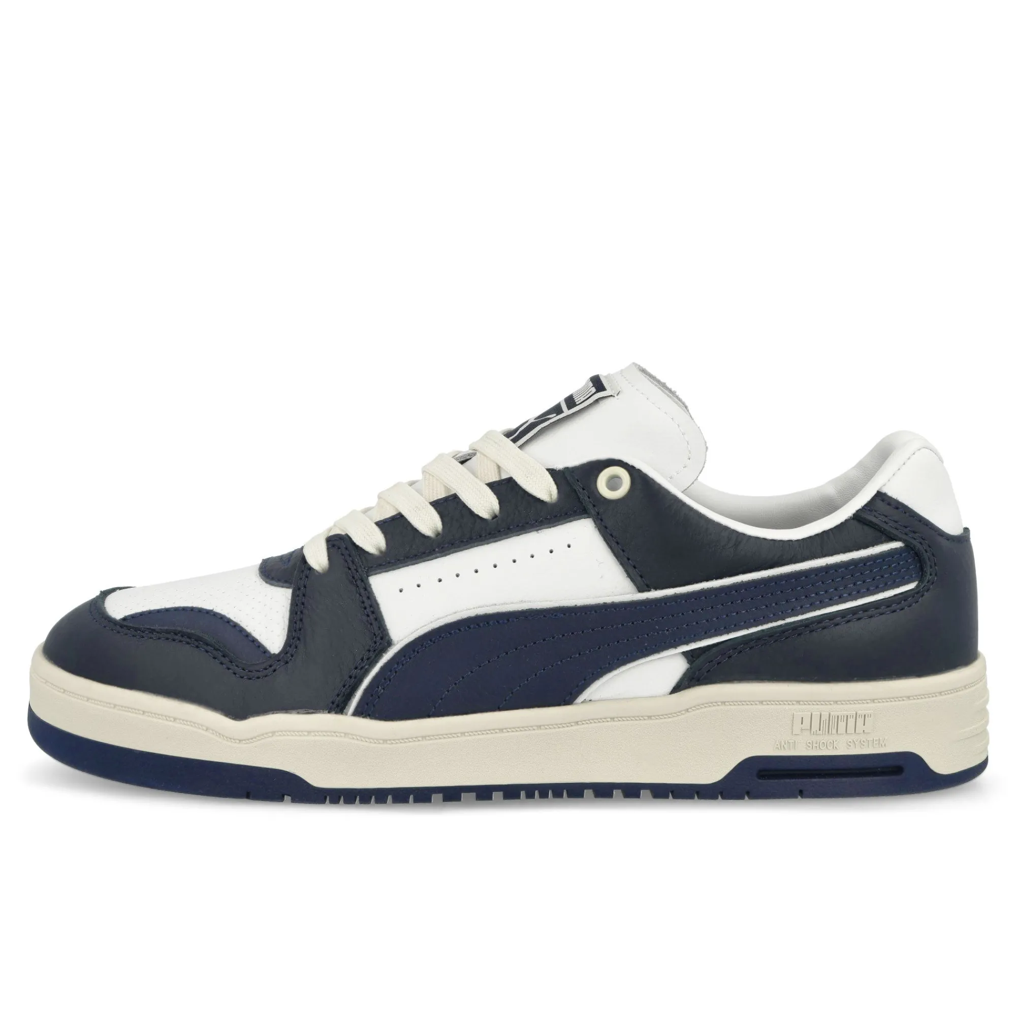 Low Tops^Puma Slipstream Lo Vintage PumaWhite-NewNavy