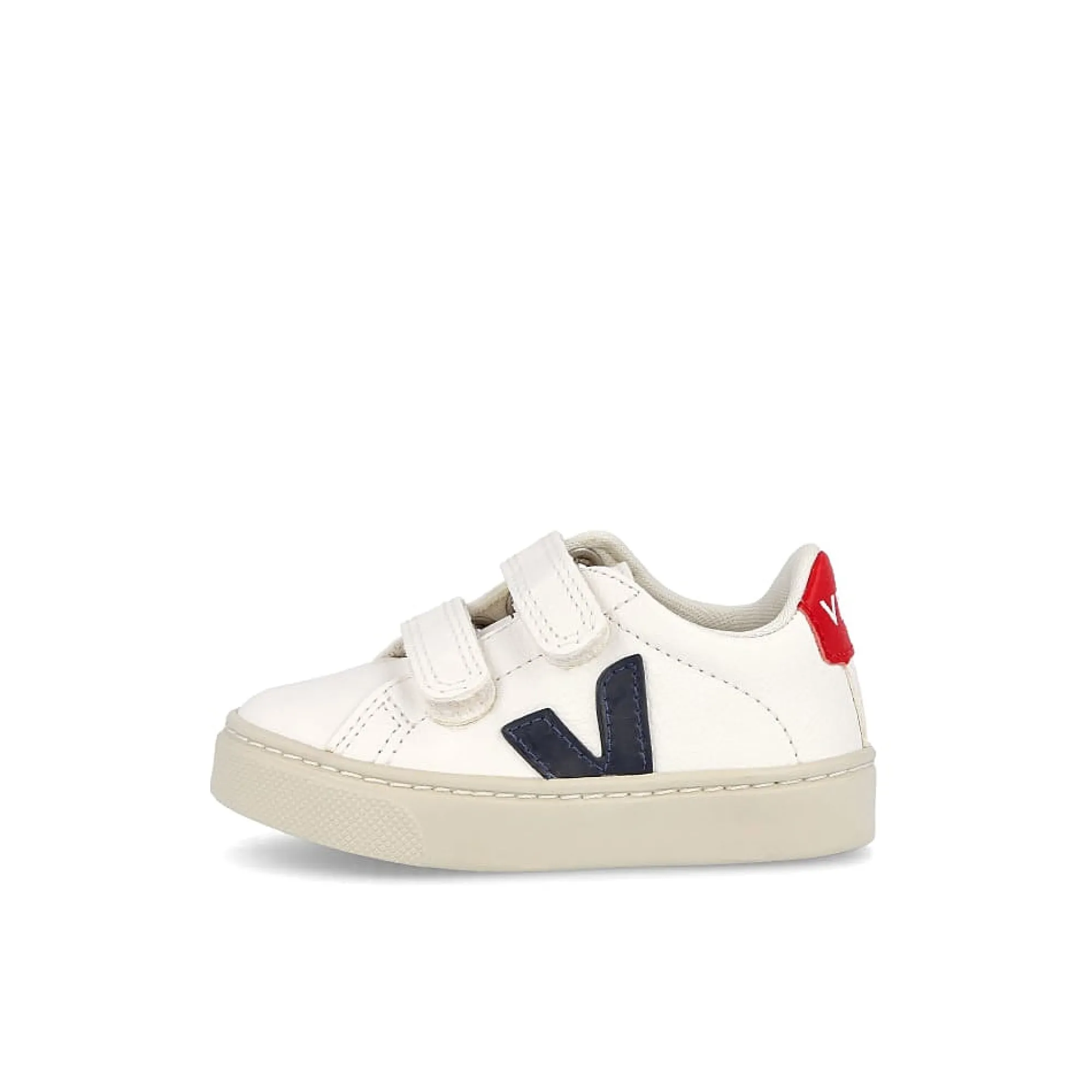 Infants | Low Tops^Veja small esplar velcro chromefree ExtraWhite-NauticoPekin