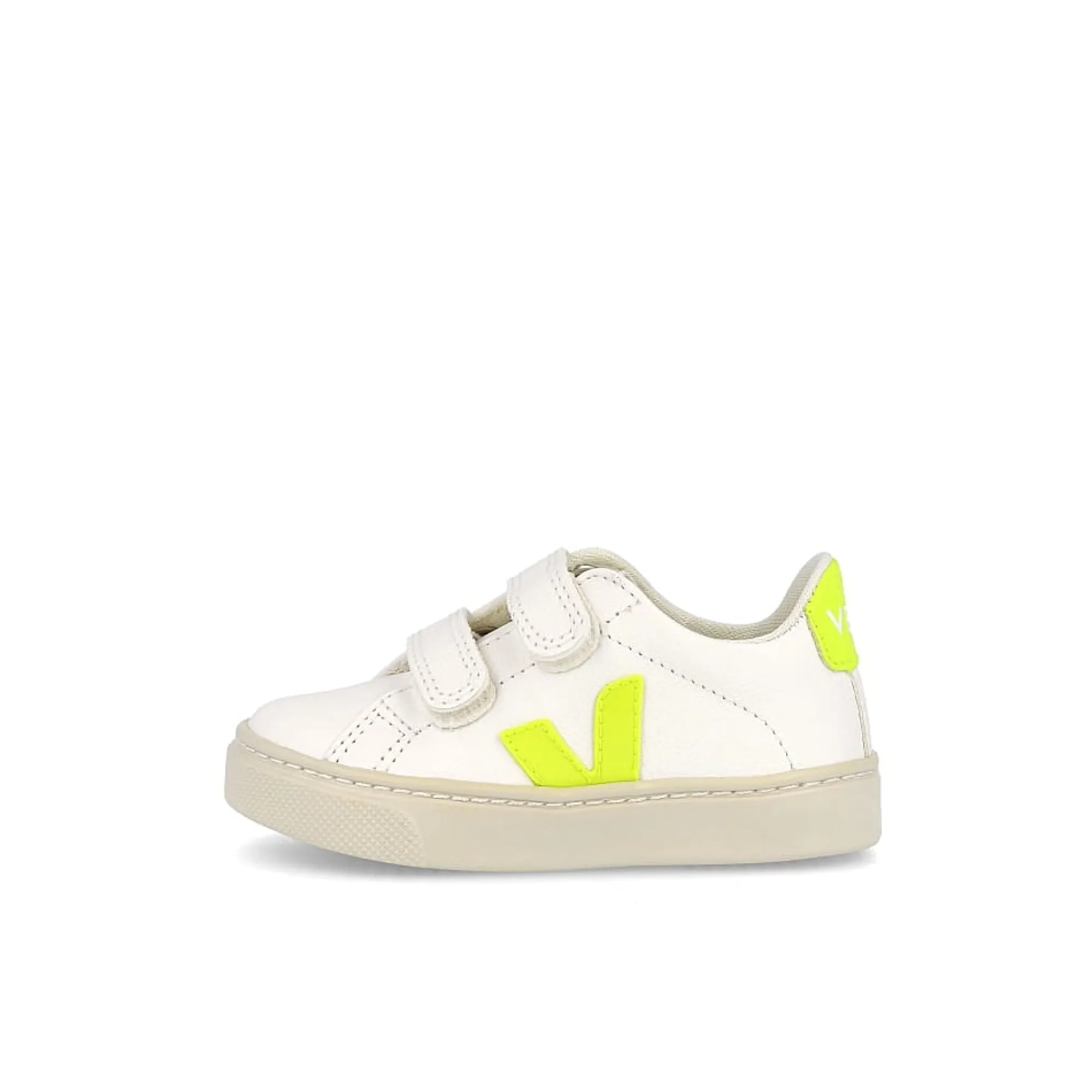 Grade School | Pre School^Veja small esplar velcro chromefree ExtraWhite-JauneFluo