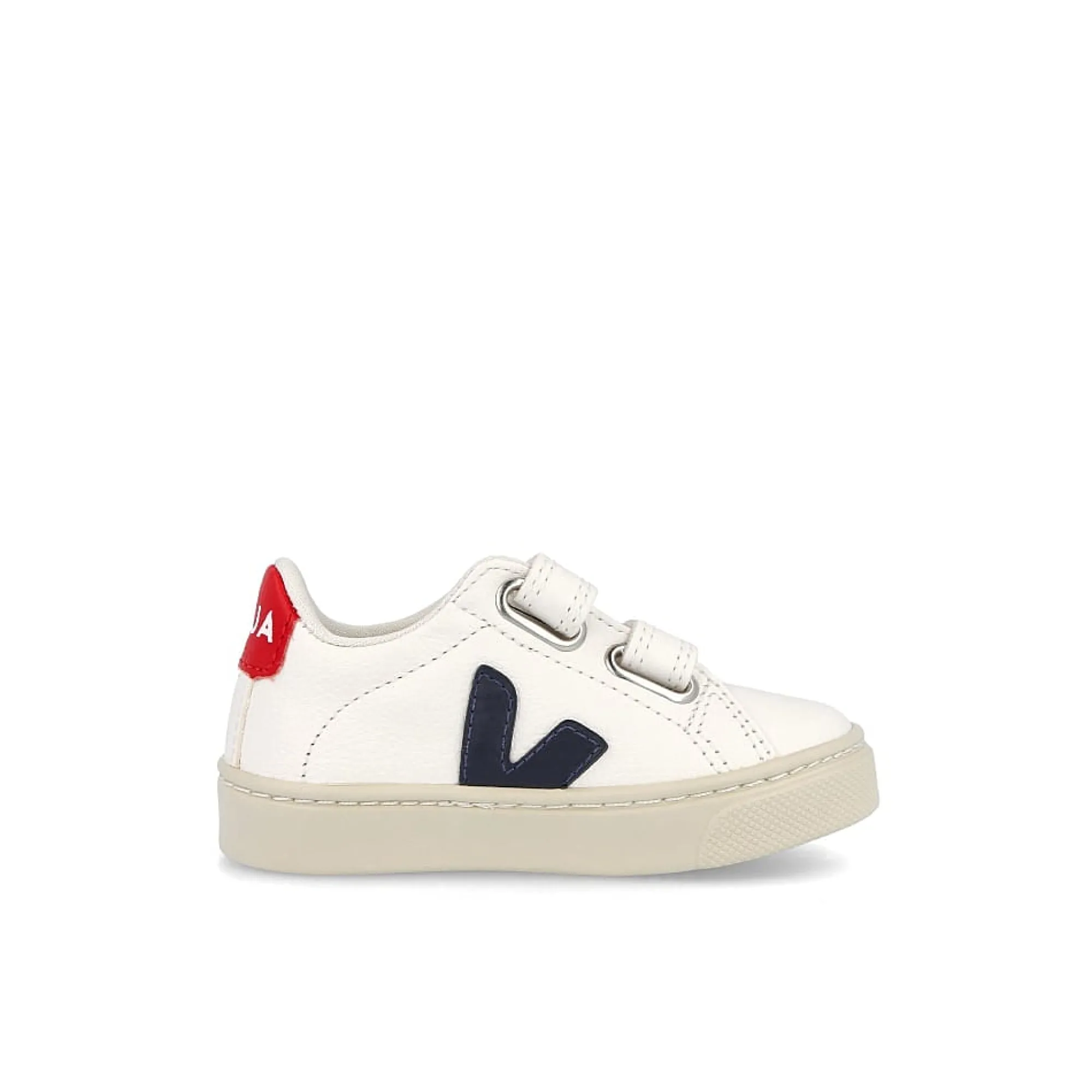 Infants | Low Tops^Veja small esplar velcro chromefree ExtraWhite-NauticoPekin