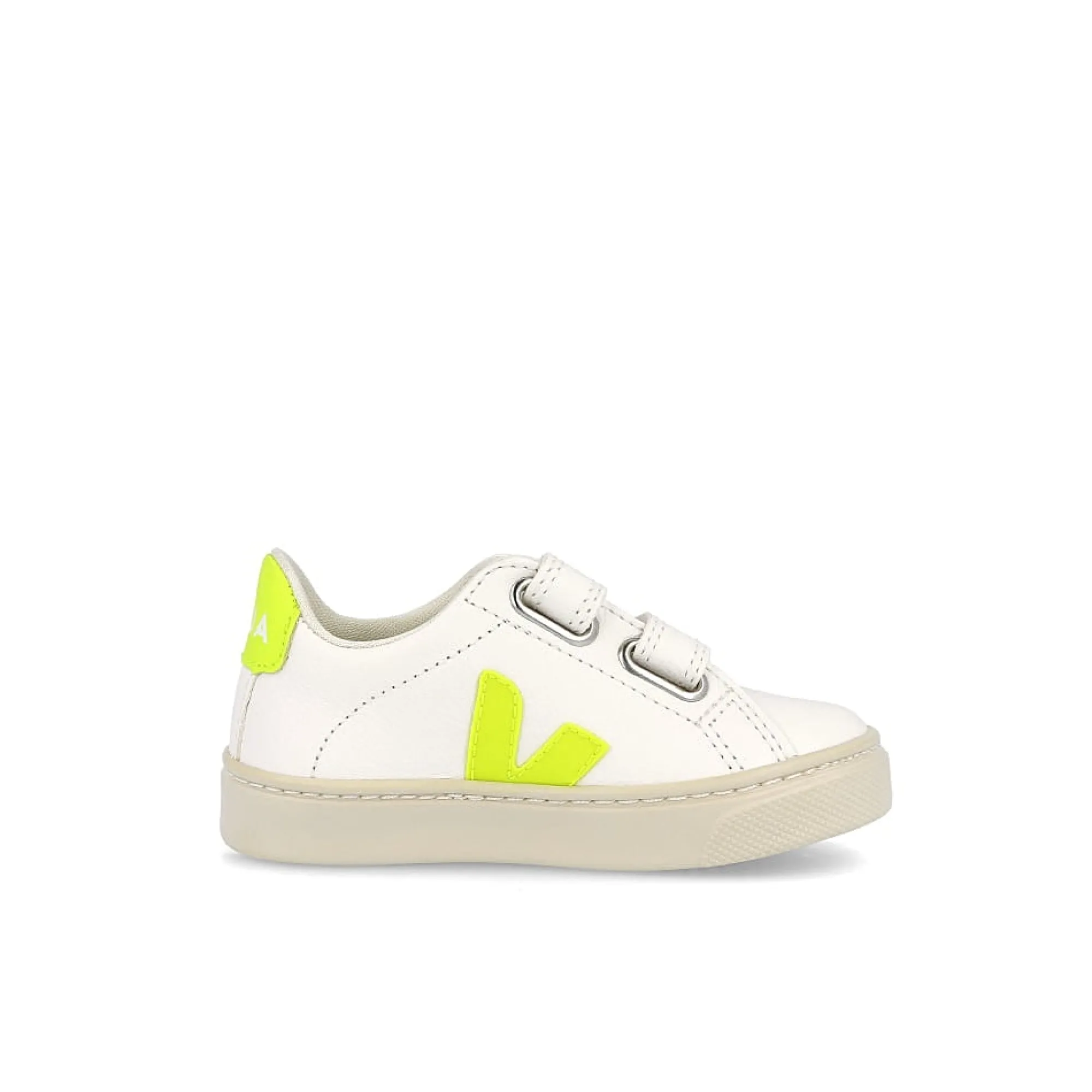 Grade School | Pre School^Veja small esplar velcro chromefree ExtraWhite-JauneFluo