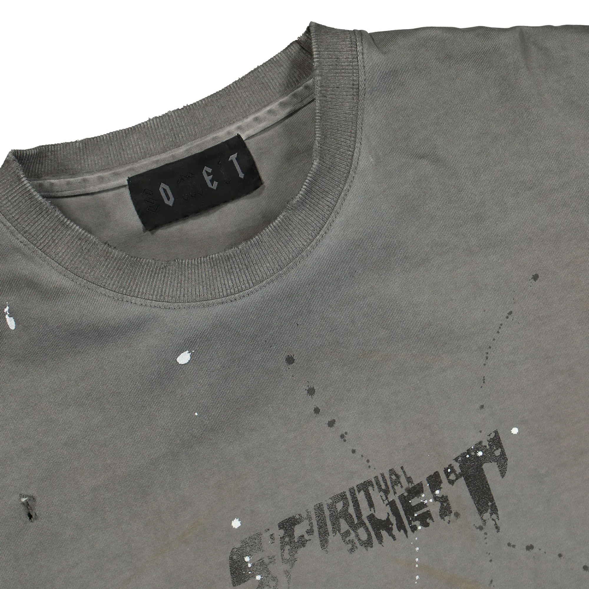 T-Shirts & Long Sleeves^Someit Solver LS Vintage Tee StoneGrey
