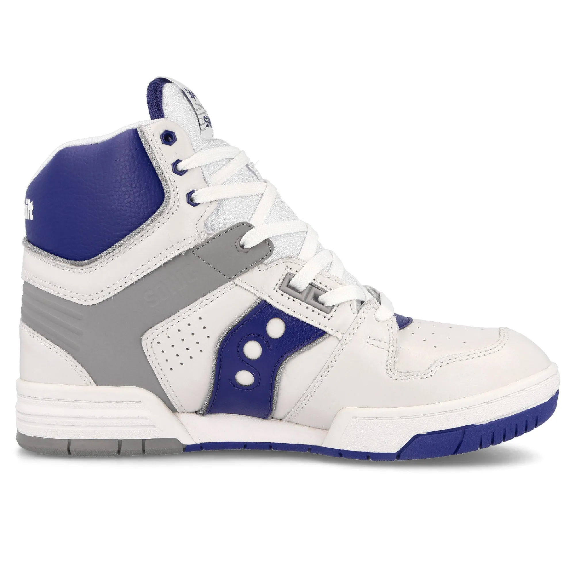 High Tops | Basketball & Court^Saucony Sonic High White-Royal