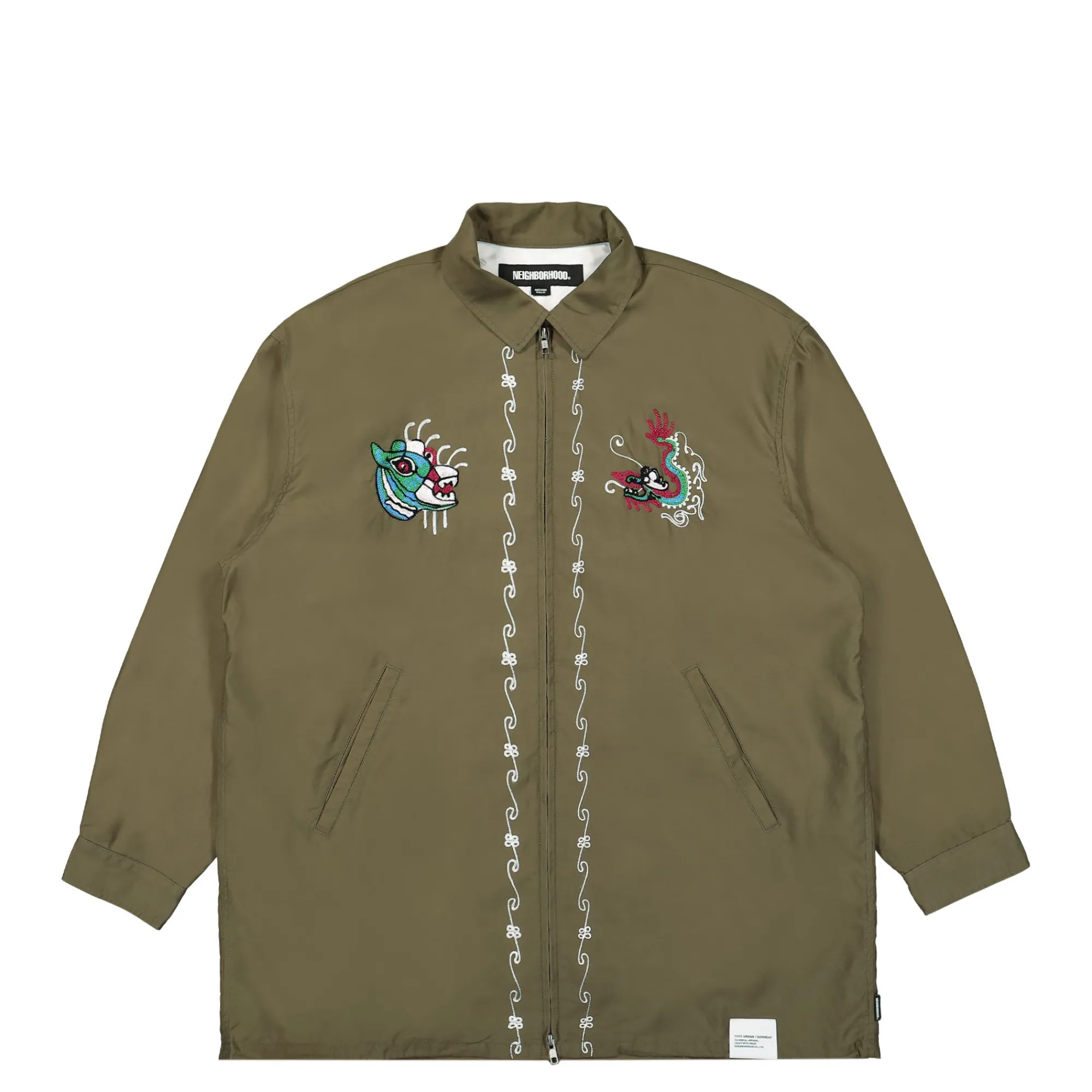 Shirts^Neighborhood Souvenir LS Shirt OliveDrab