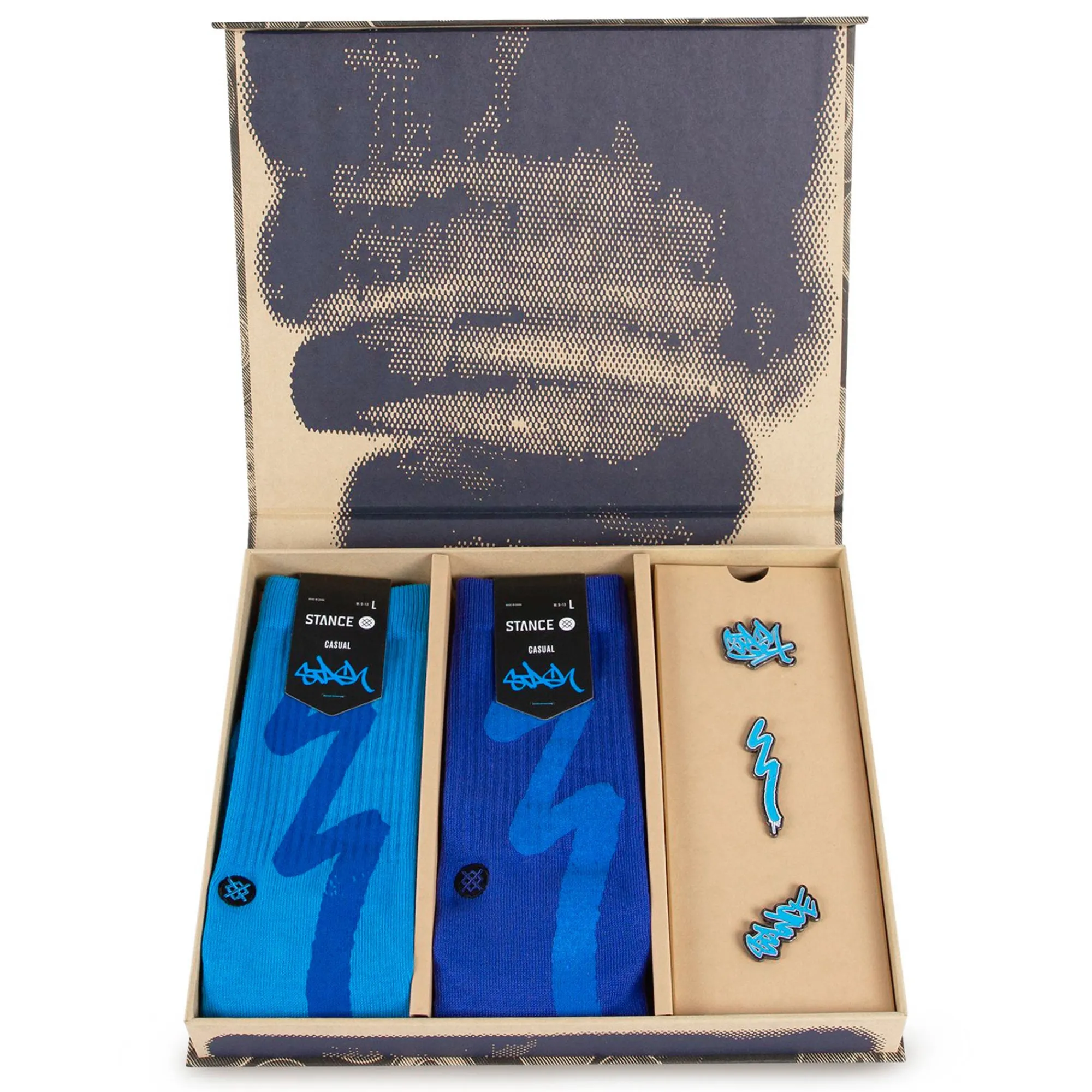 Textile & Gear | Socks & Underwear^Stance Stash Box Set Socks Multi