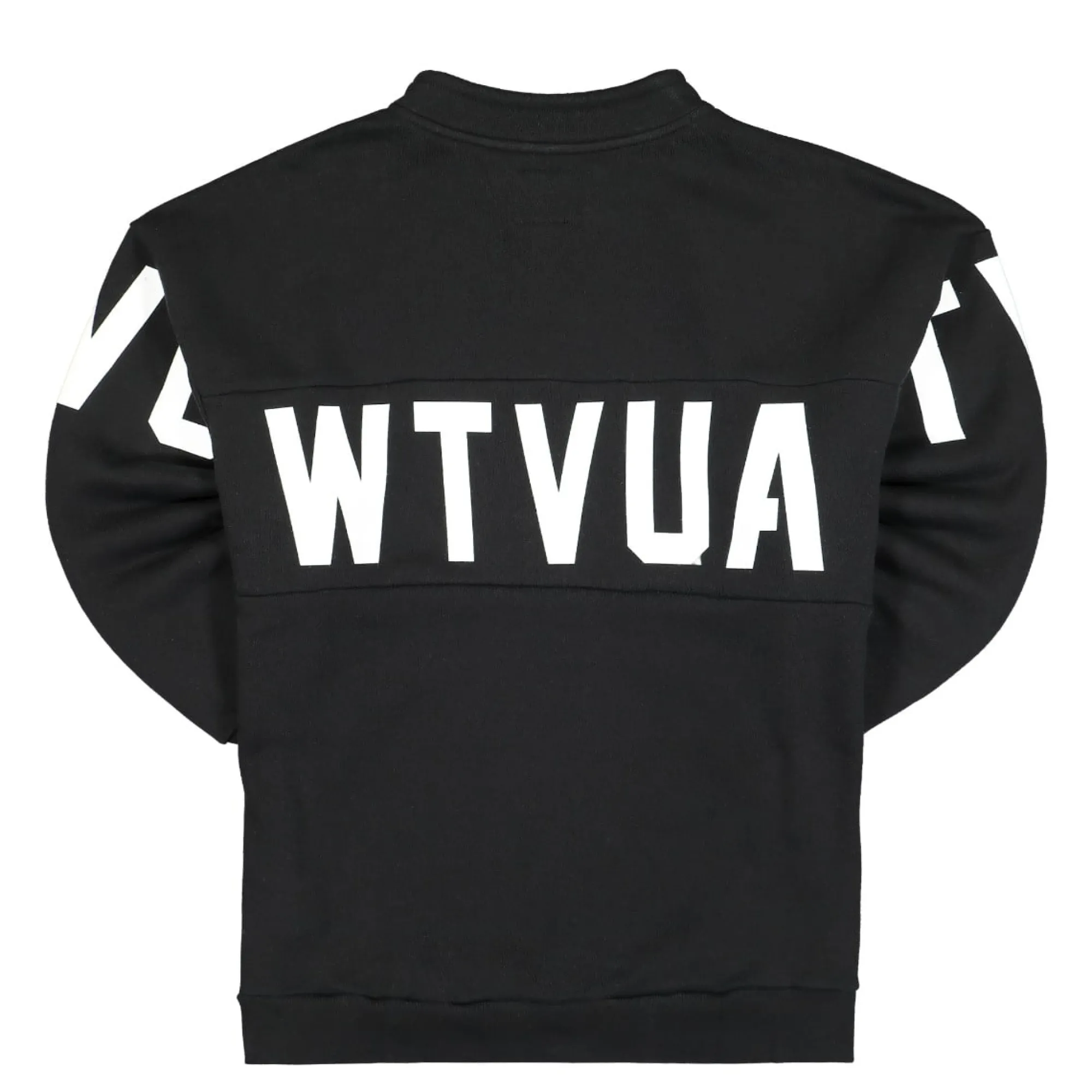 Sweatshirts & Hoodies^WTAPS Stencil Mid Zip Copo Black