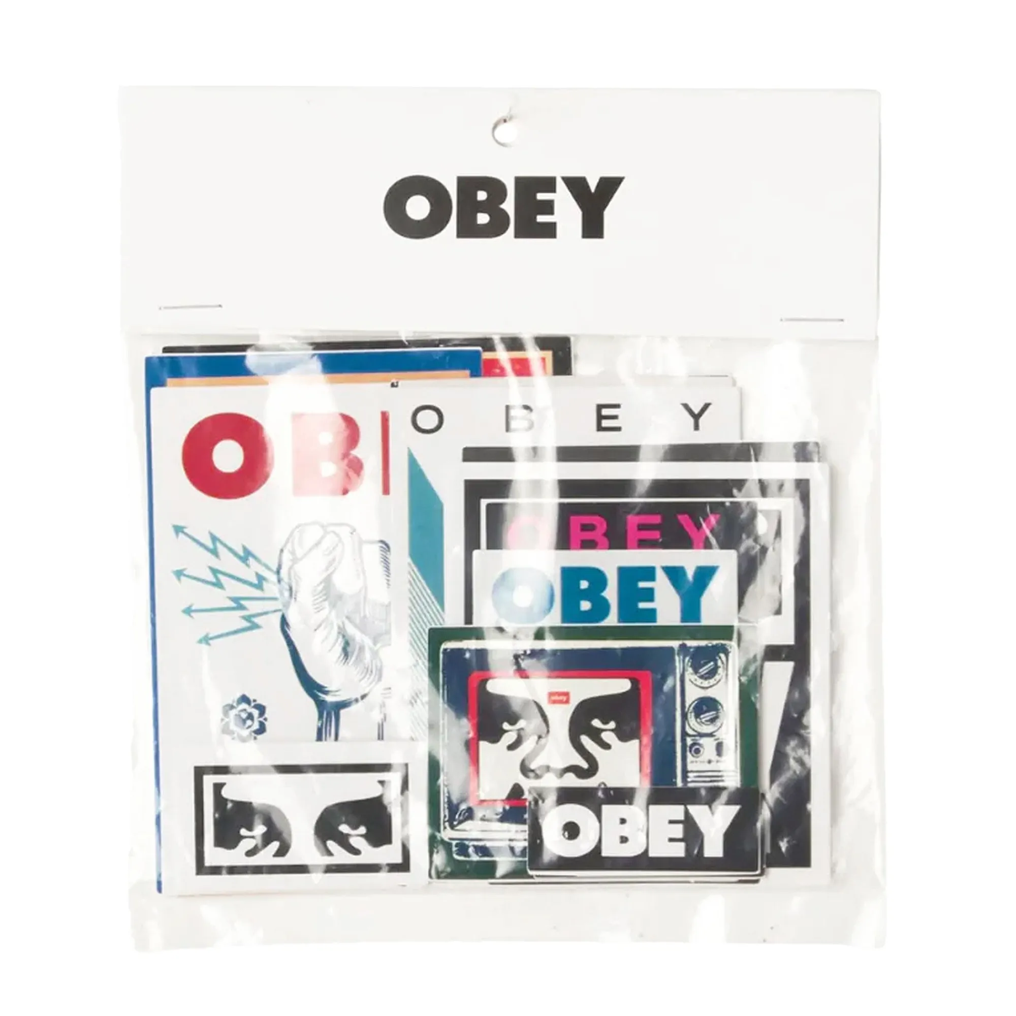 Sticker | Print & Magazines^Obey Sticker Pack 7 Assorted