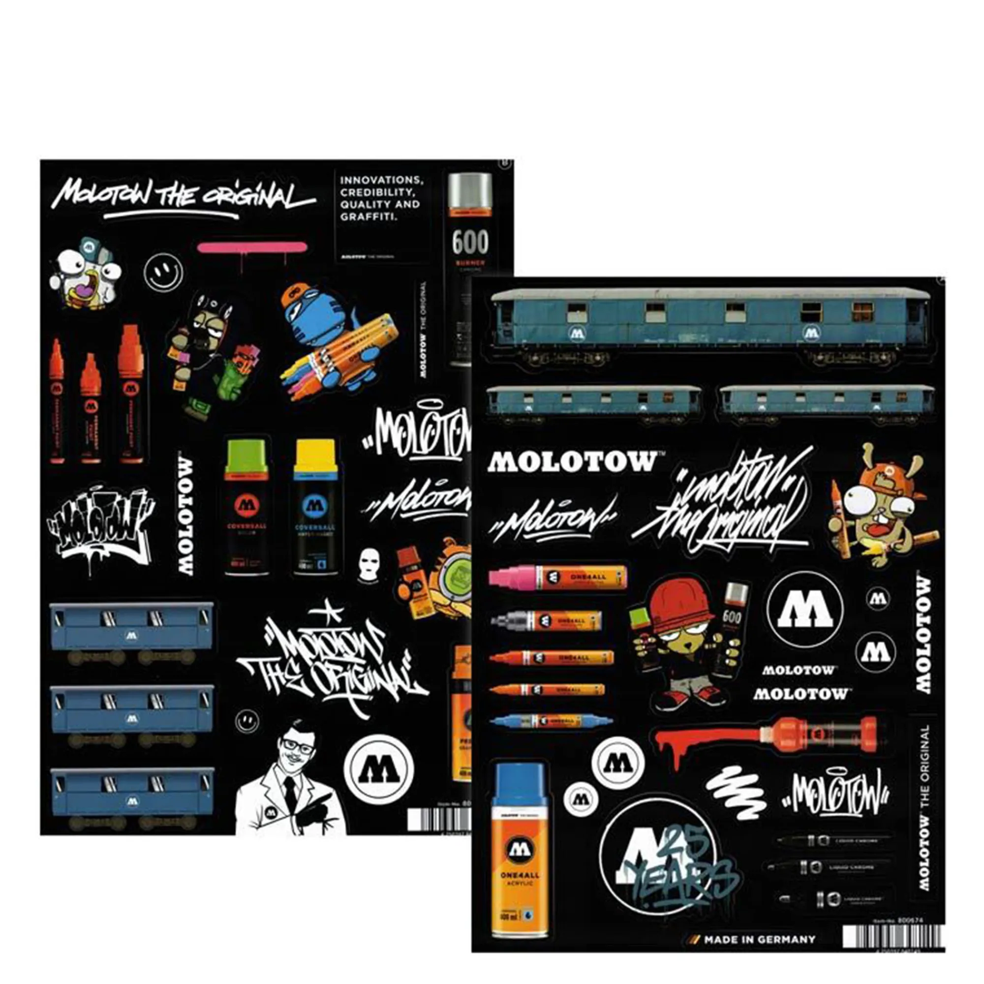 Sticker^Molotow Sticker Sheets