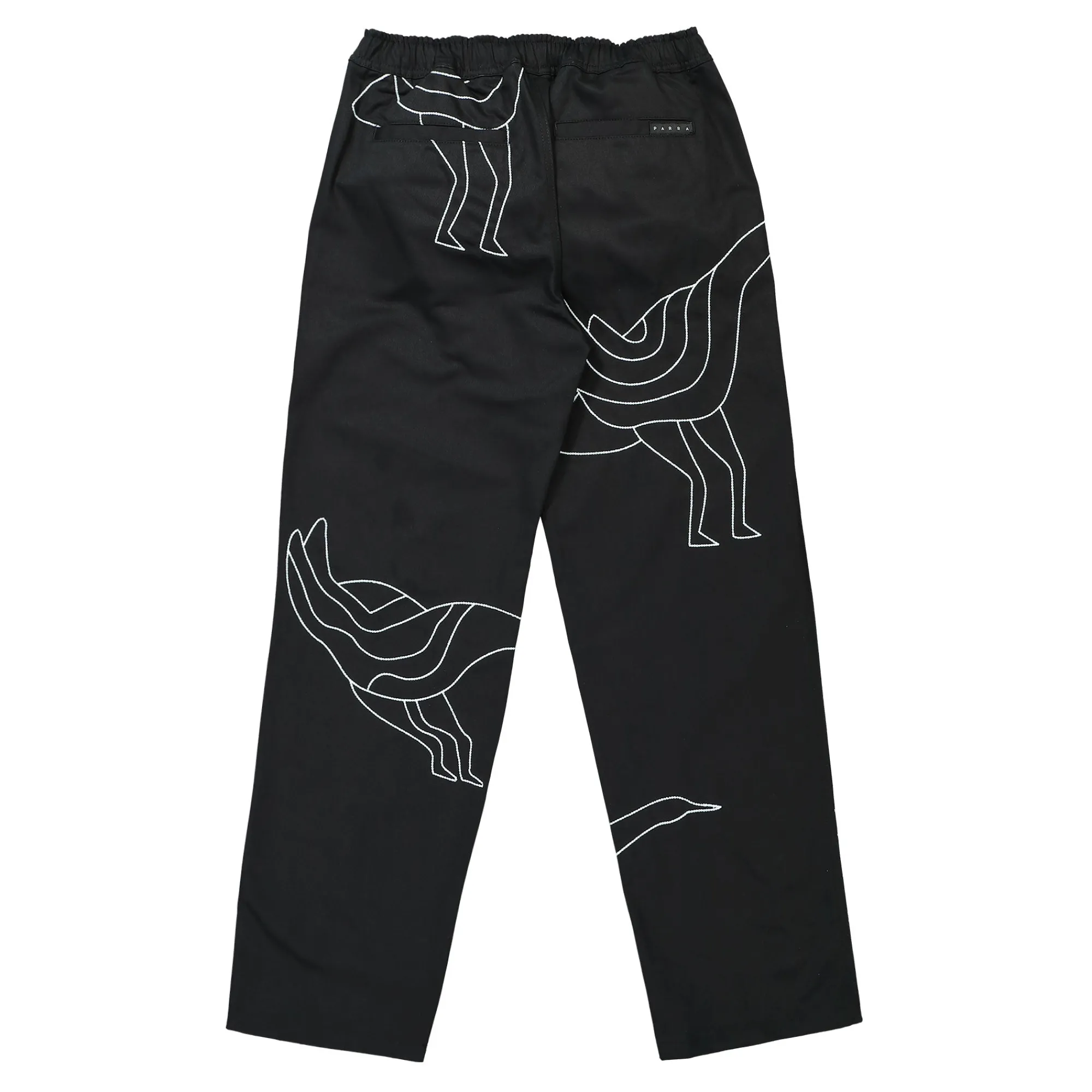 Pants & Shorts^Parra Stitched Up Duck Pants Black