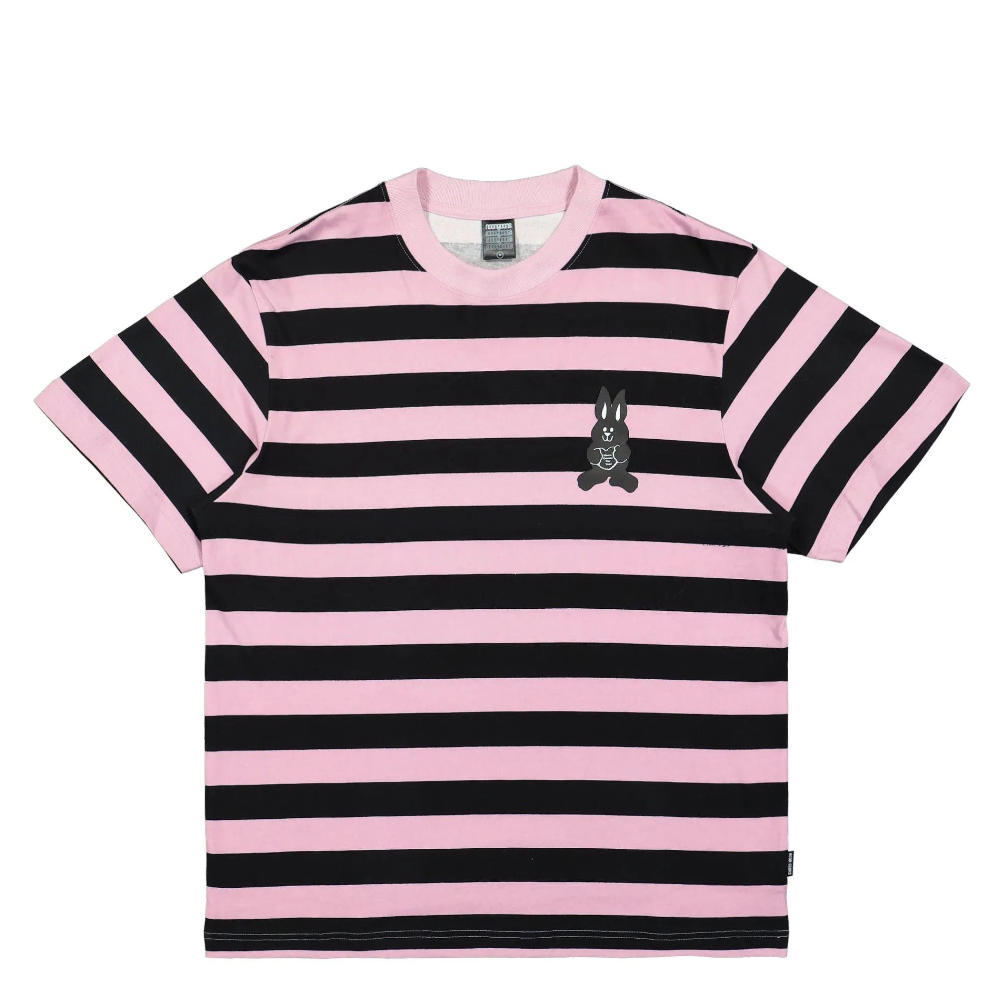 T-Shirts & Long Sleeves^Noon Goons Stoned Stripe T-Shirt Black/Pink