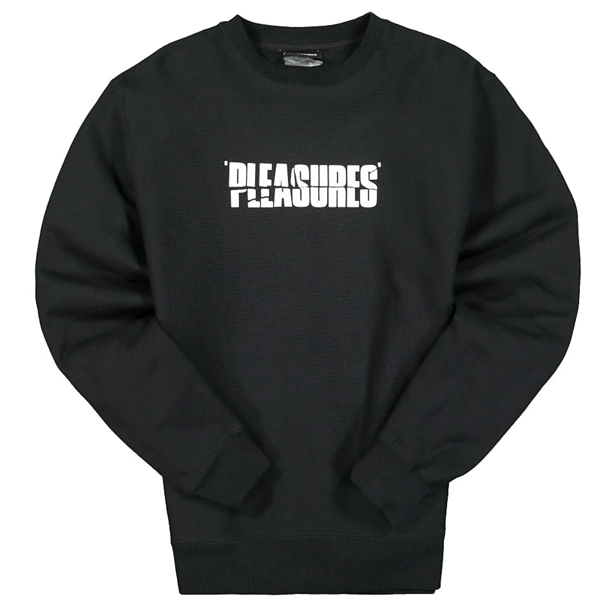 Sweatshirts & Hoodies^Pleasures Stress Jazz Premium Crewneck Black