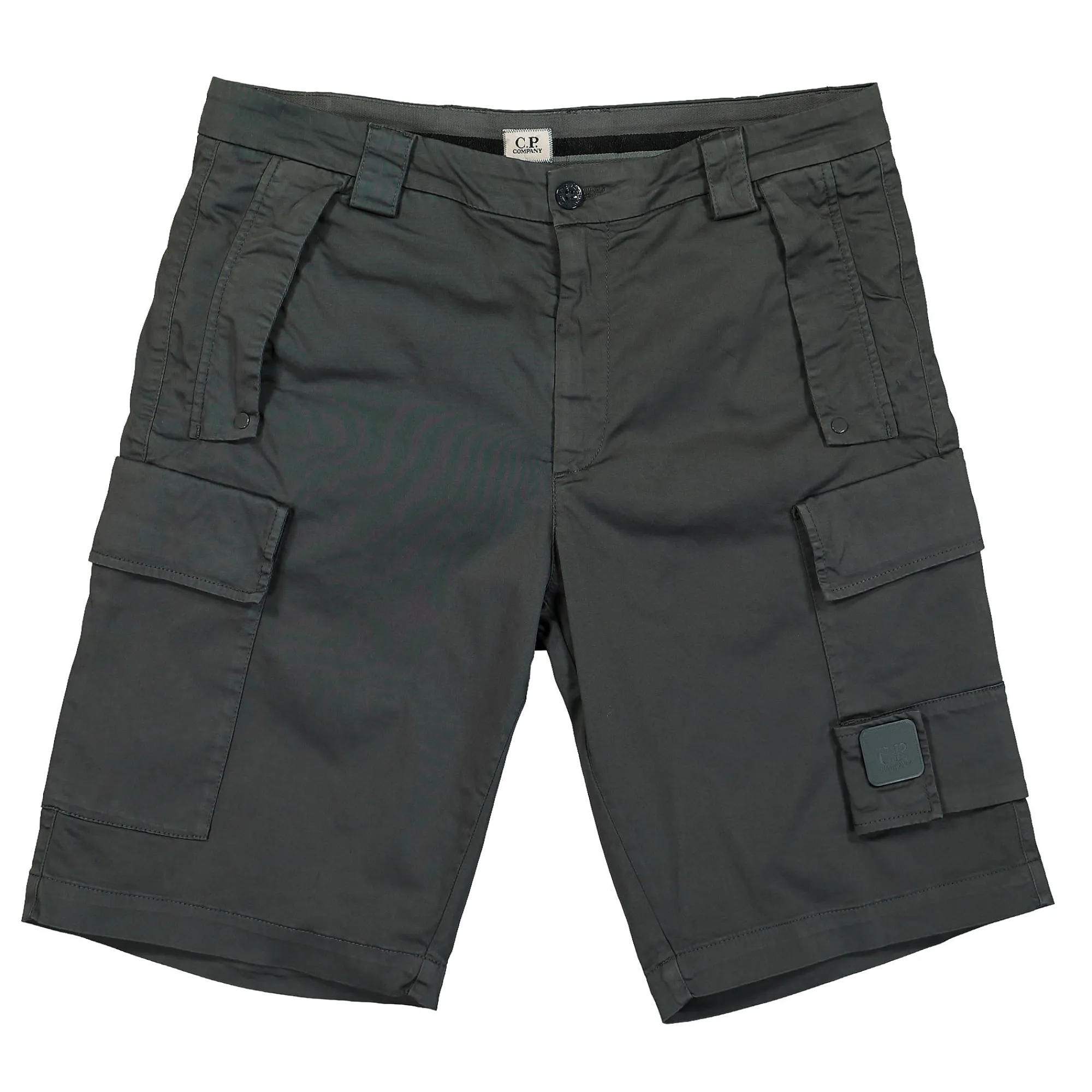 Pants & Shorts^C.P. Company Stretch Sateen Cargo Shorts DarkShadow