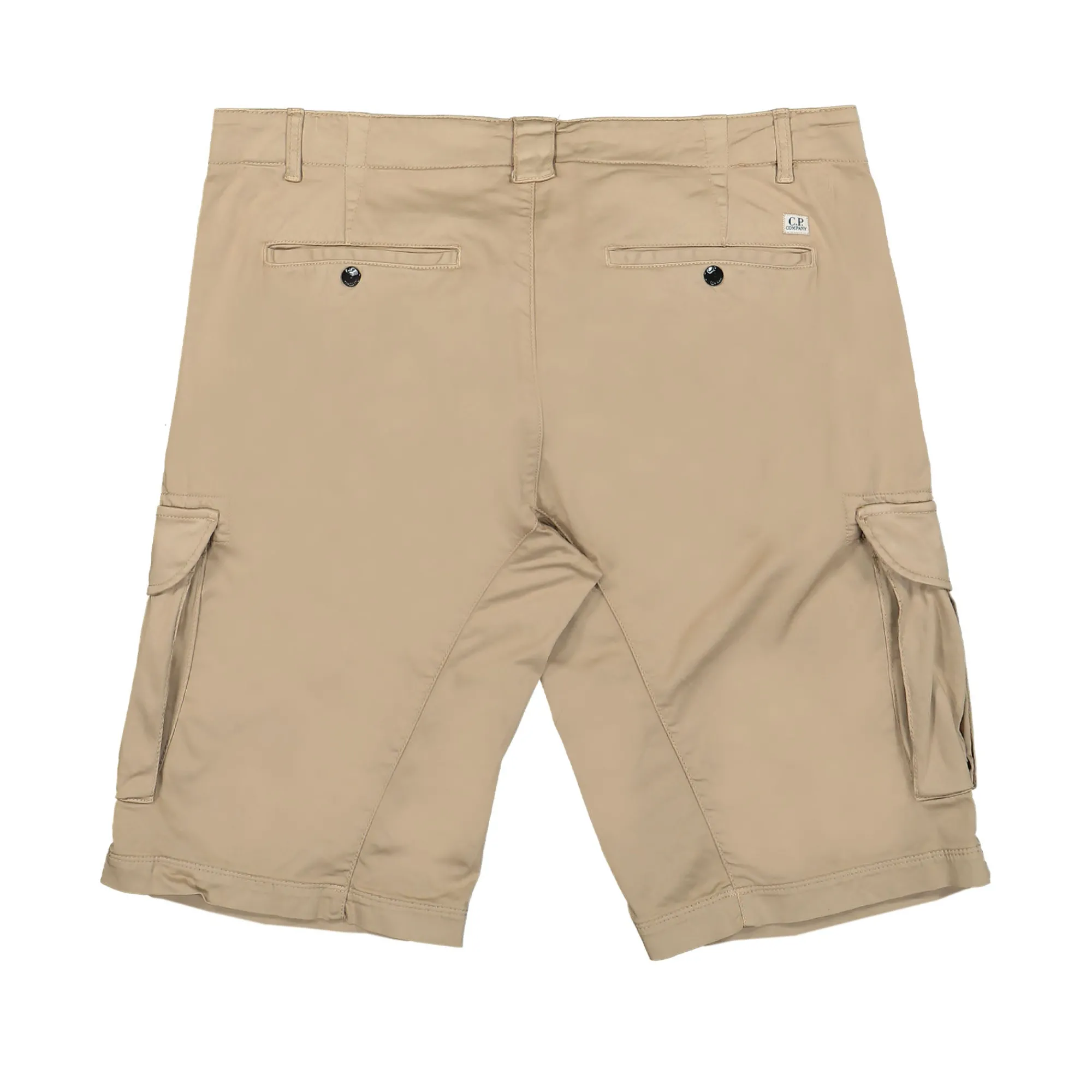 Pants & Shorts^C.P. Company Stretch Sateen Cargo Shorts Cobblestone