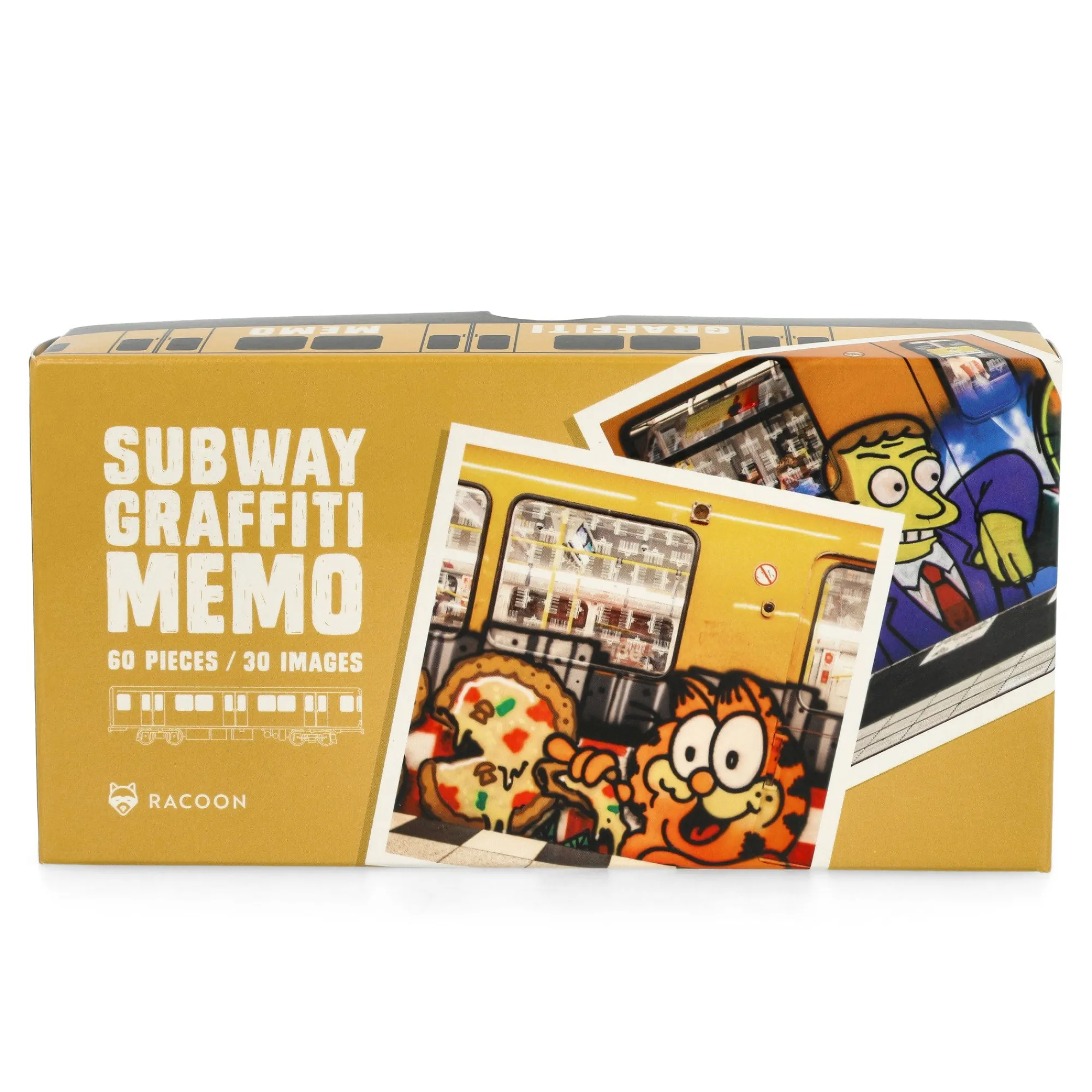 Various | Other Accessories^Racoon Books Subway Graffiti Memo Multicolor