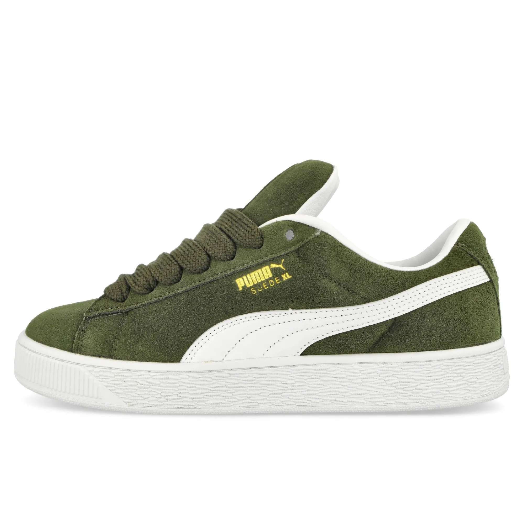 Low Tops | Basketball & Court^Puma Suede XL DarkOlive-PumaWhite