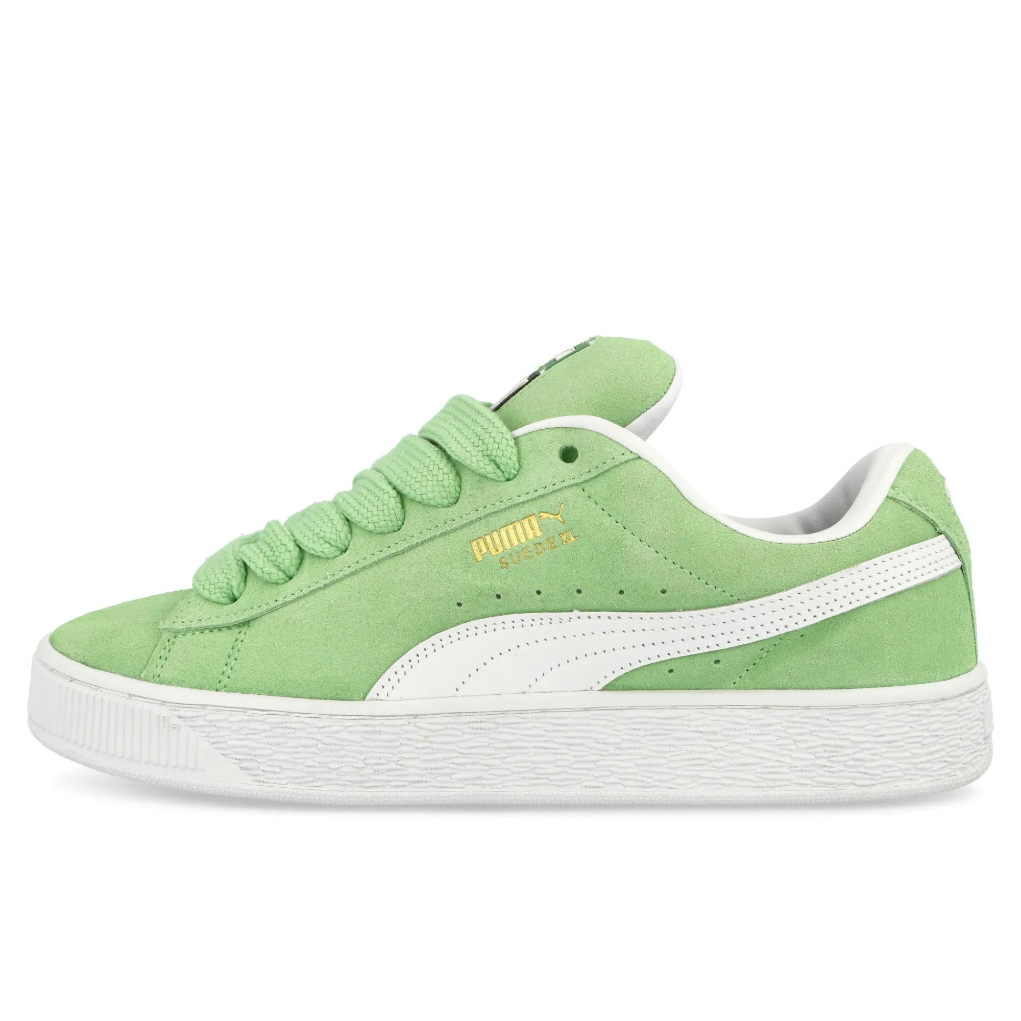 Low Tops | Basketball & Court^Puma Suede XL PureGreen-PumaWhite