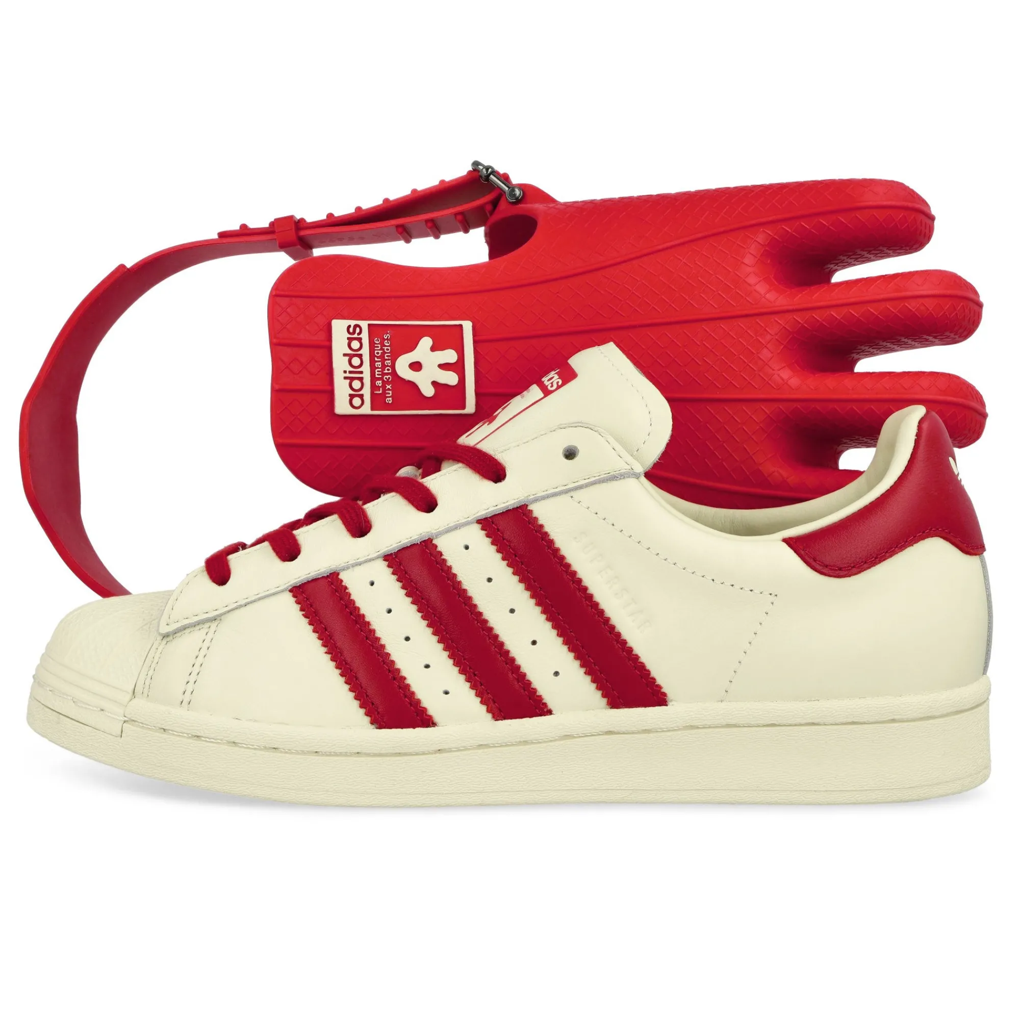 Low Tops | The Classics^adidas Superfinger Superstar BetterScarlet/CreamWhite/BetterScarlet