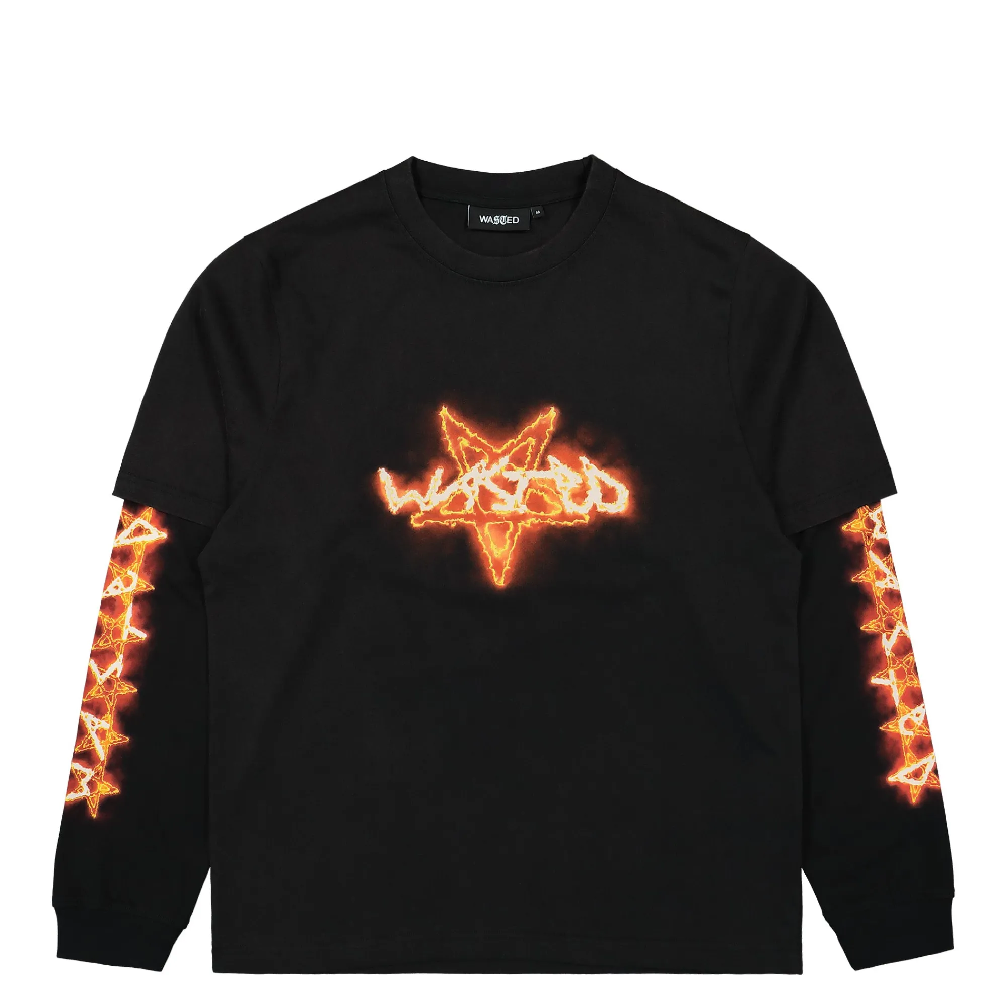 Sweatshirts & Hoodies | T-Shirts & Long Sleeves^Wasted Paris Surt T-Age Longsleeve FadedBlack