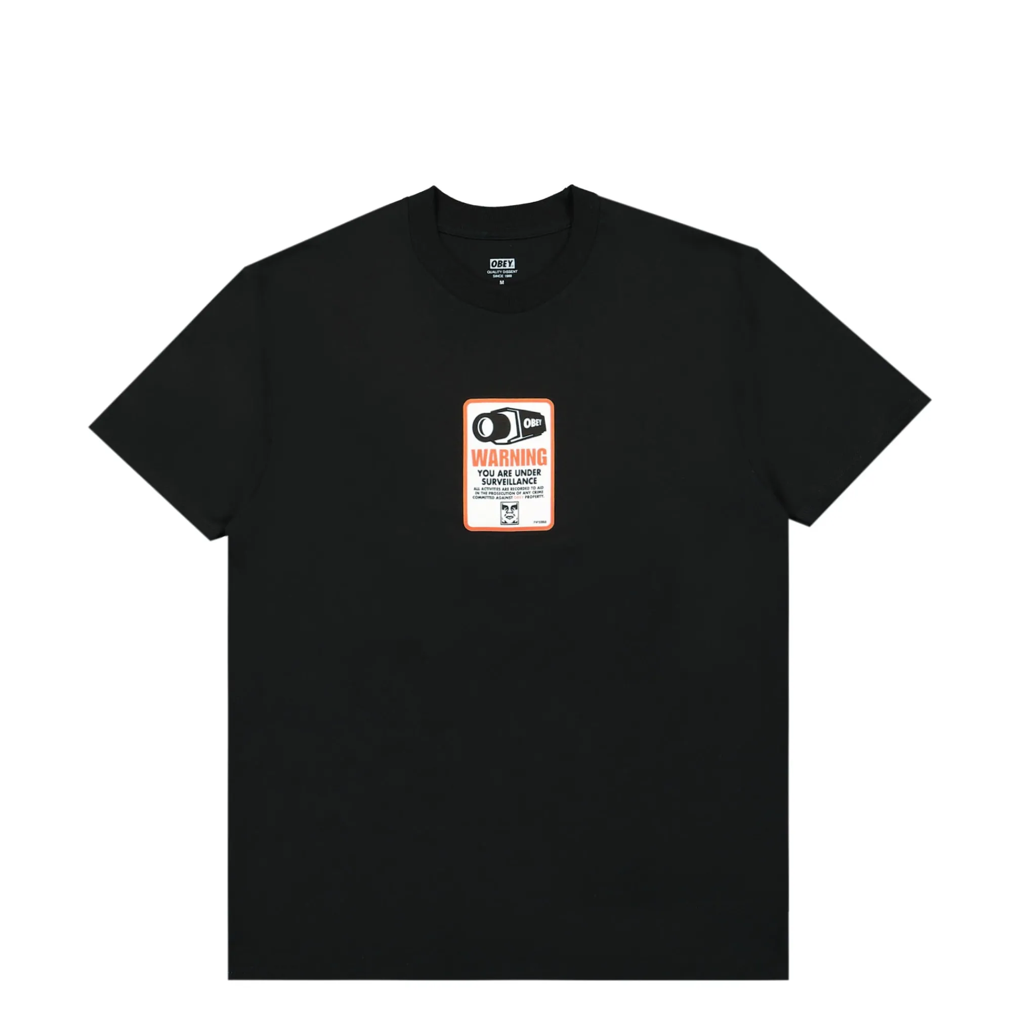 T-Shirts & Long Sleeves^Obey Surveillance Tee Black