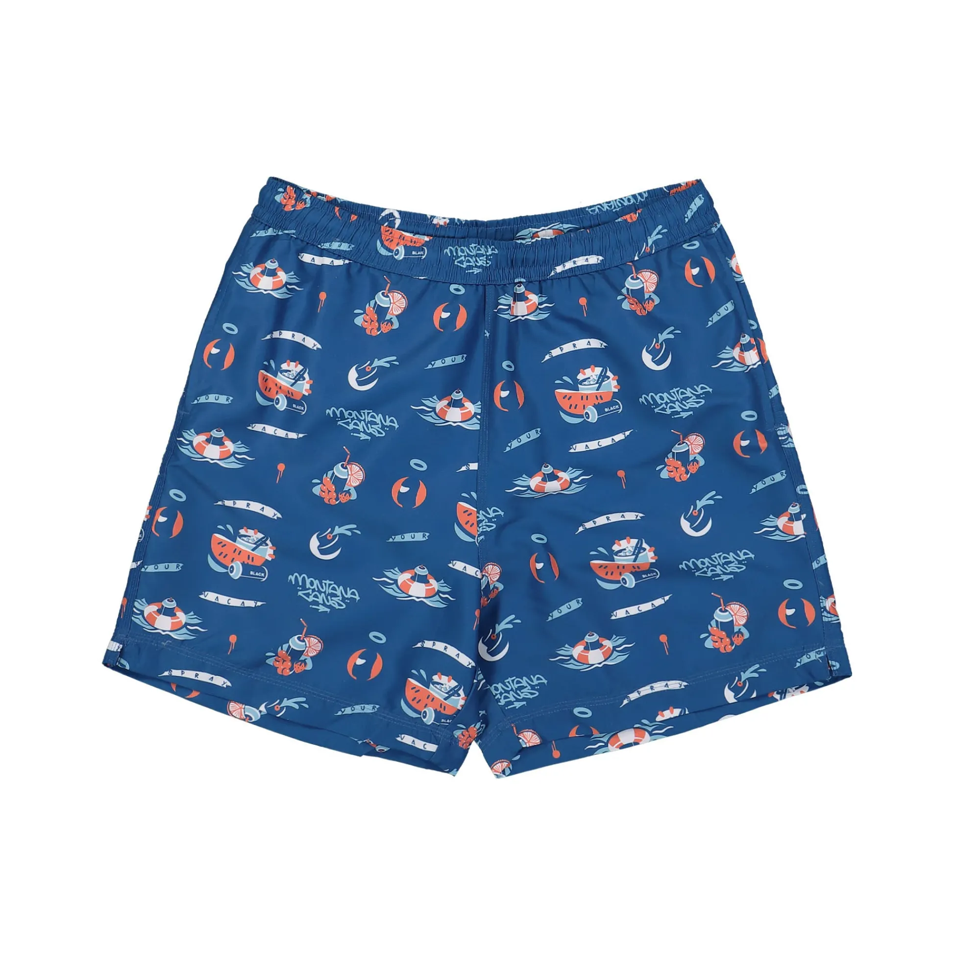 Socks & Underwear | Pants & Shorts^Montana Swim Short Spray Vacay By Gospel Blue