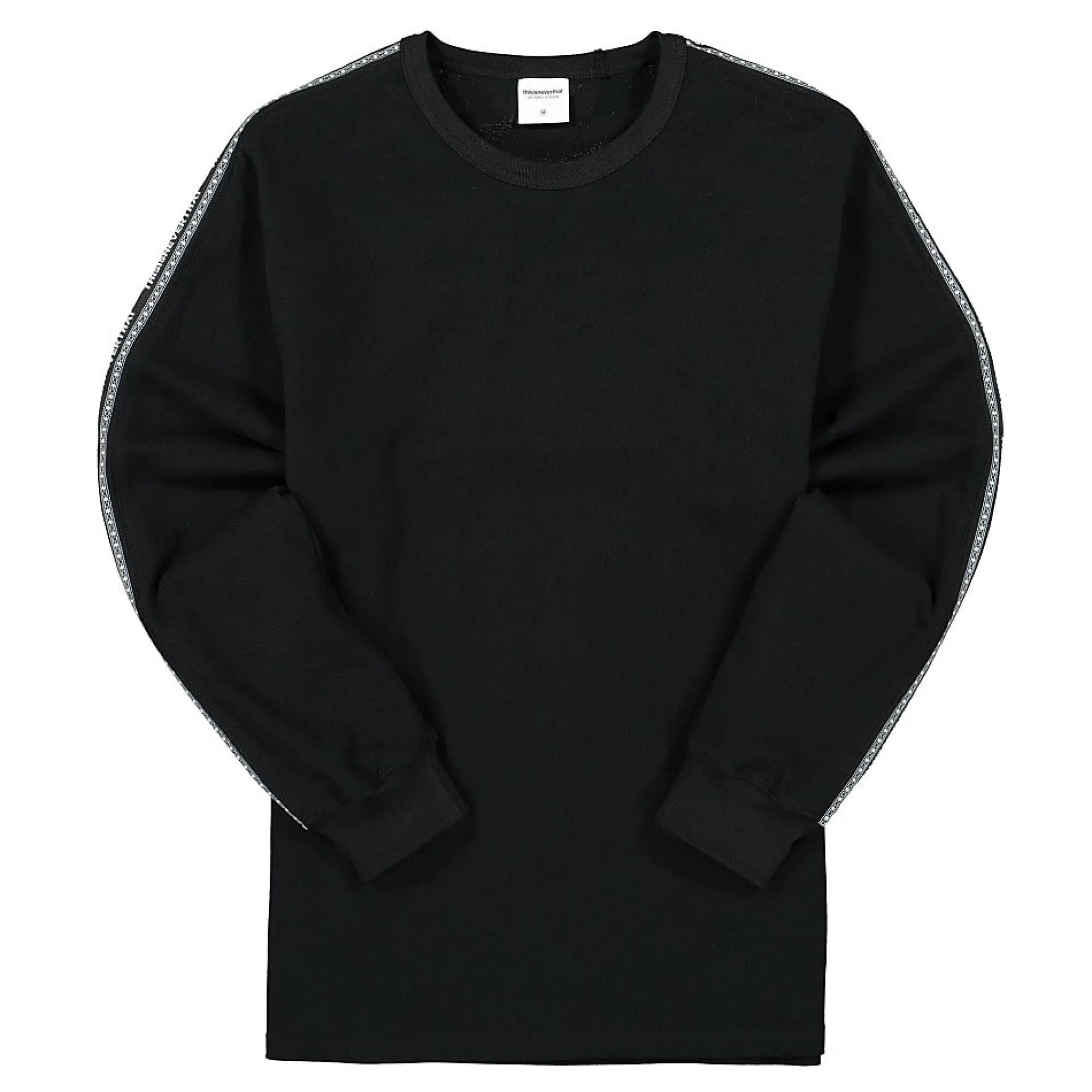 T-Shirts & Long Sleeves^thisisneverthat Taped Longsleeve Top Black