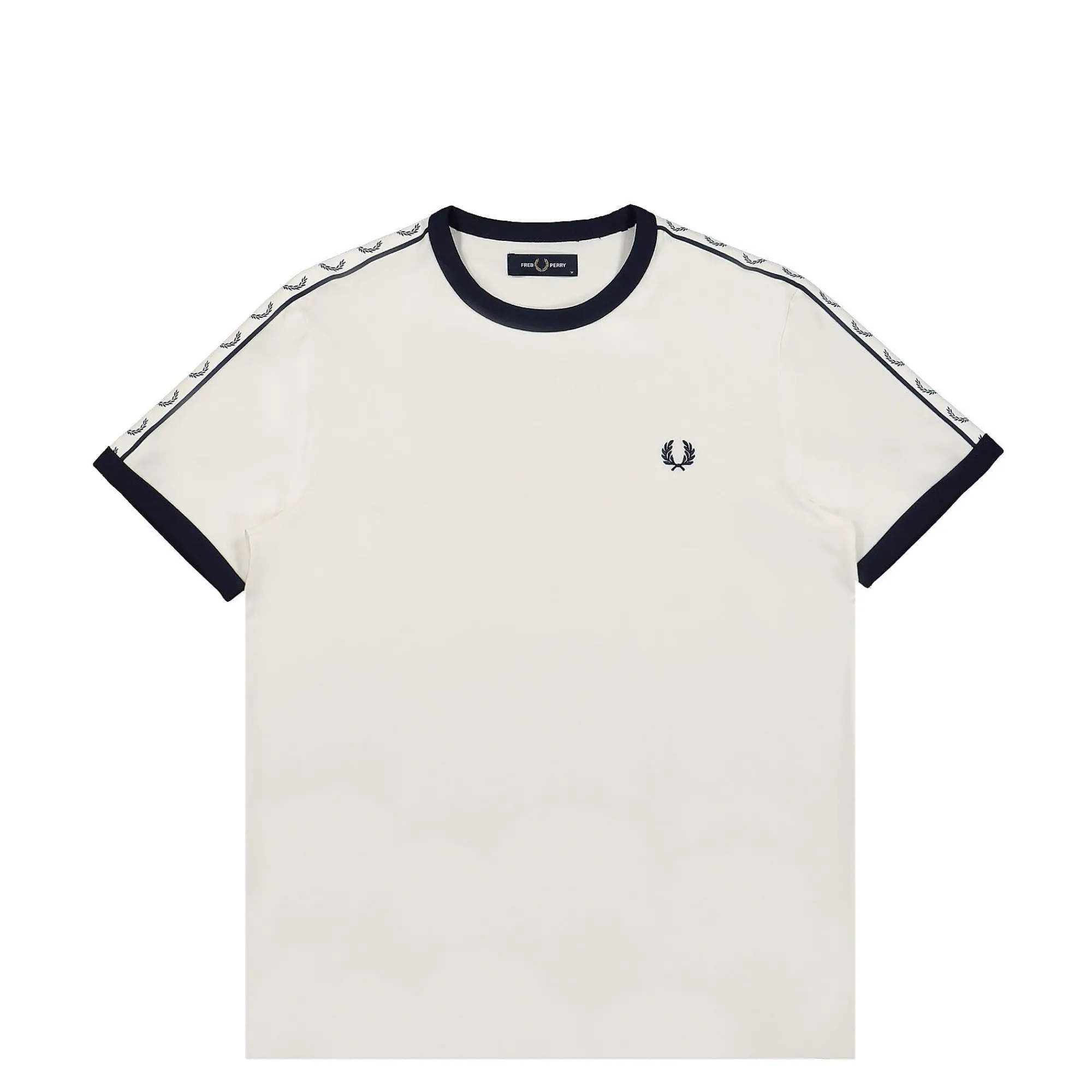 T-Shirts & Long Sleeves^Fred Perry Taped Ringer T-Shirt SnowWhite