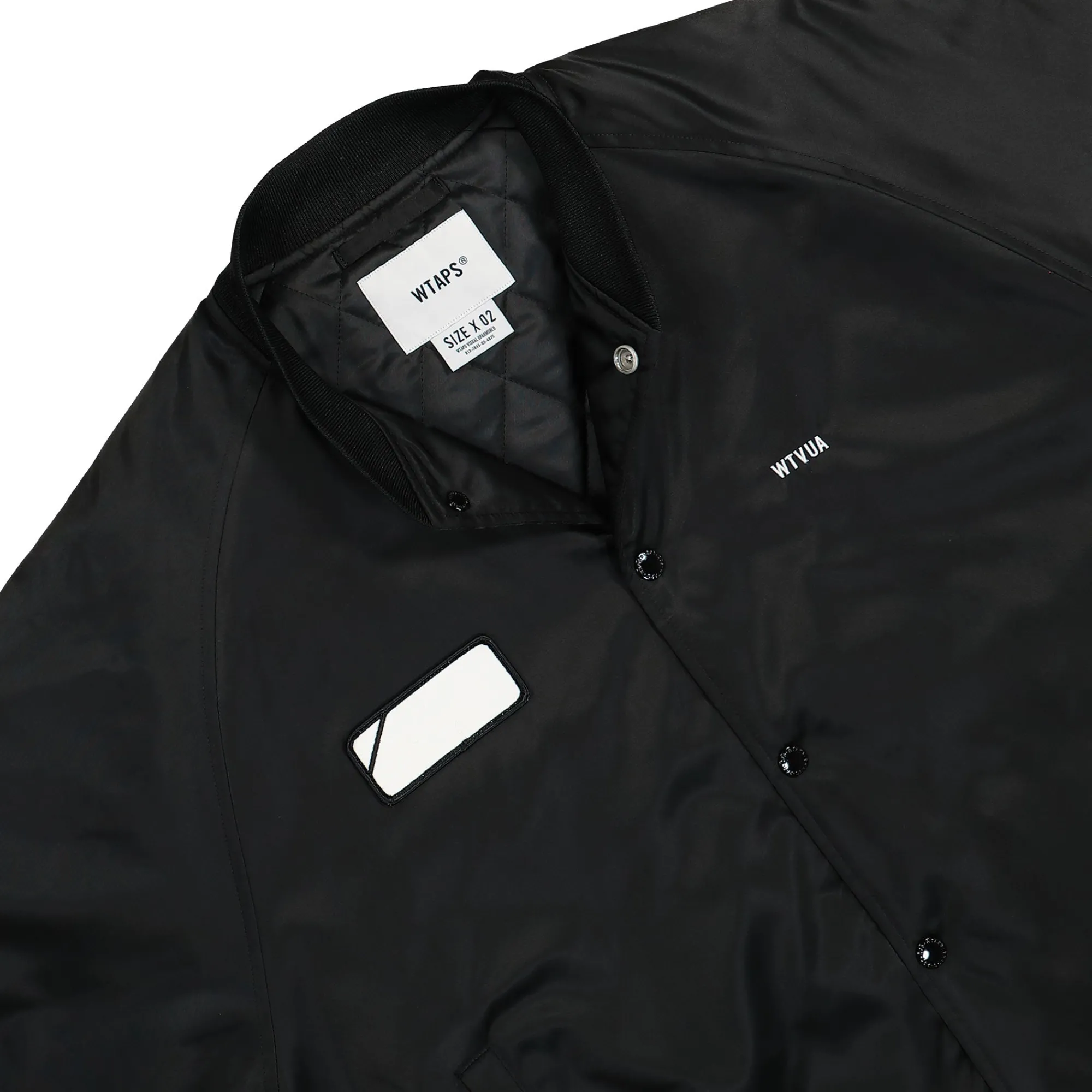 Jackets & Coats^WTAPS Team / Jacket / Nylon. Twill Black