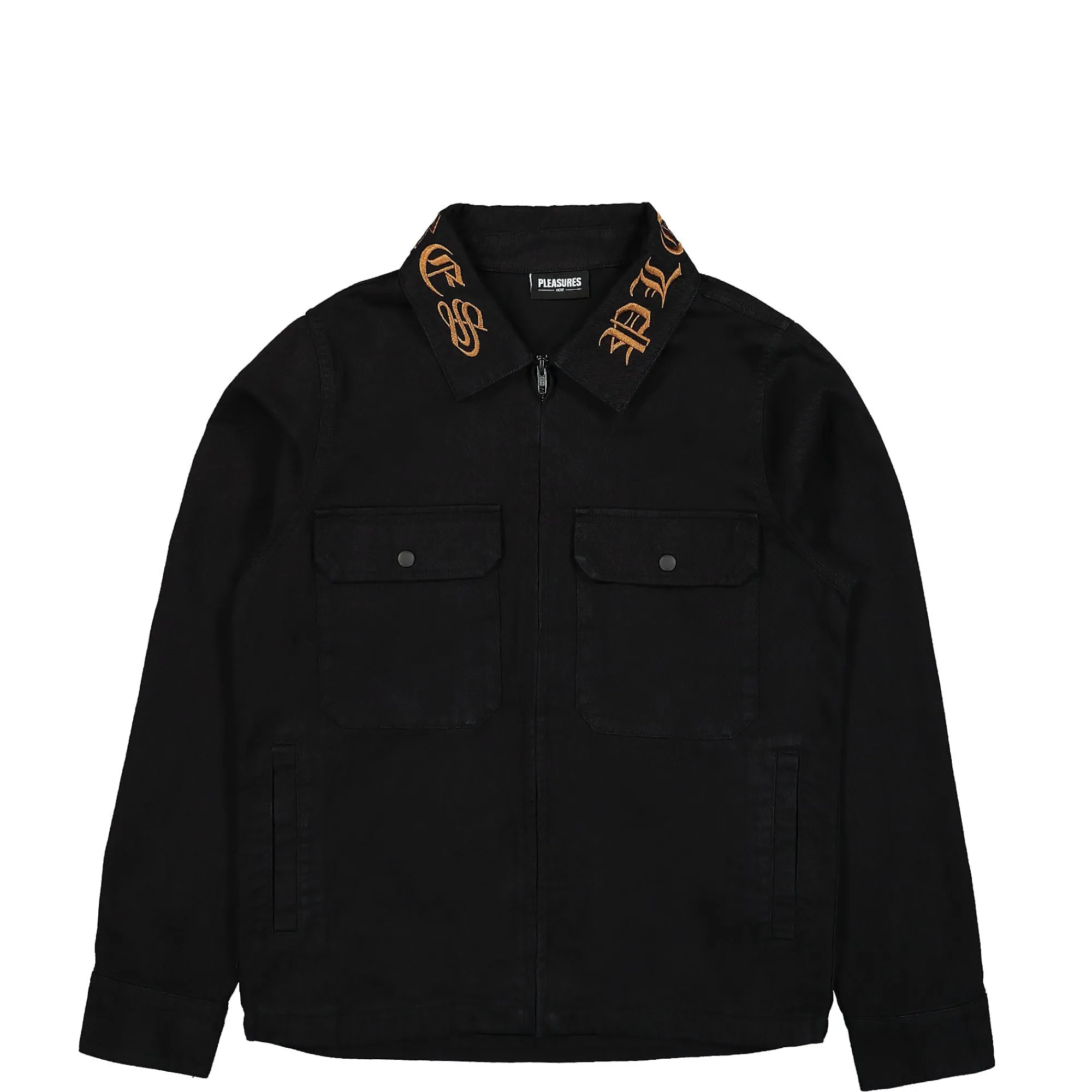 Jackets & Coats^Pleasures Temper Work Jacket Black