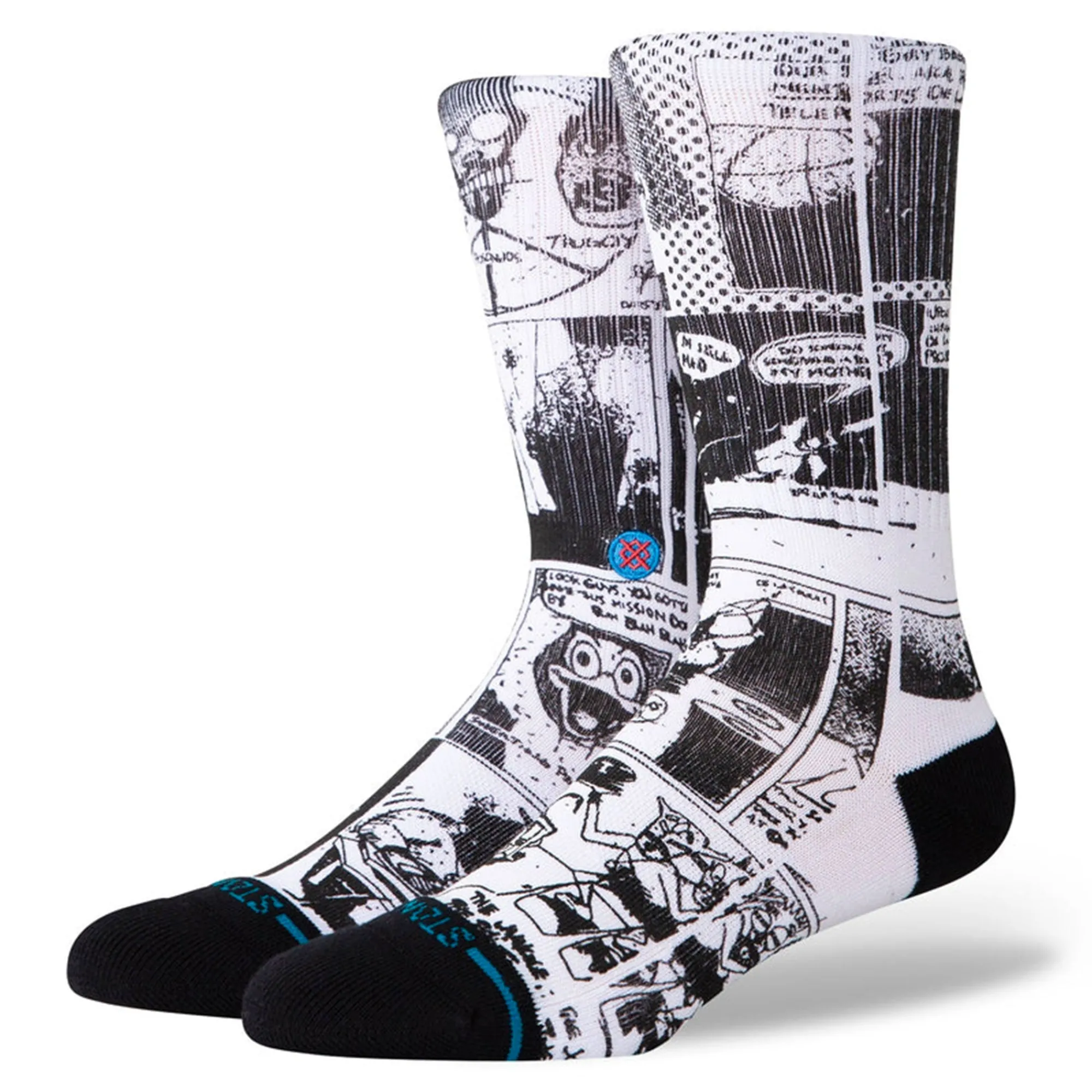 Socks & Underwear | Socks & Underwear^Stance The Sleeve Crew Socks Black/White