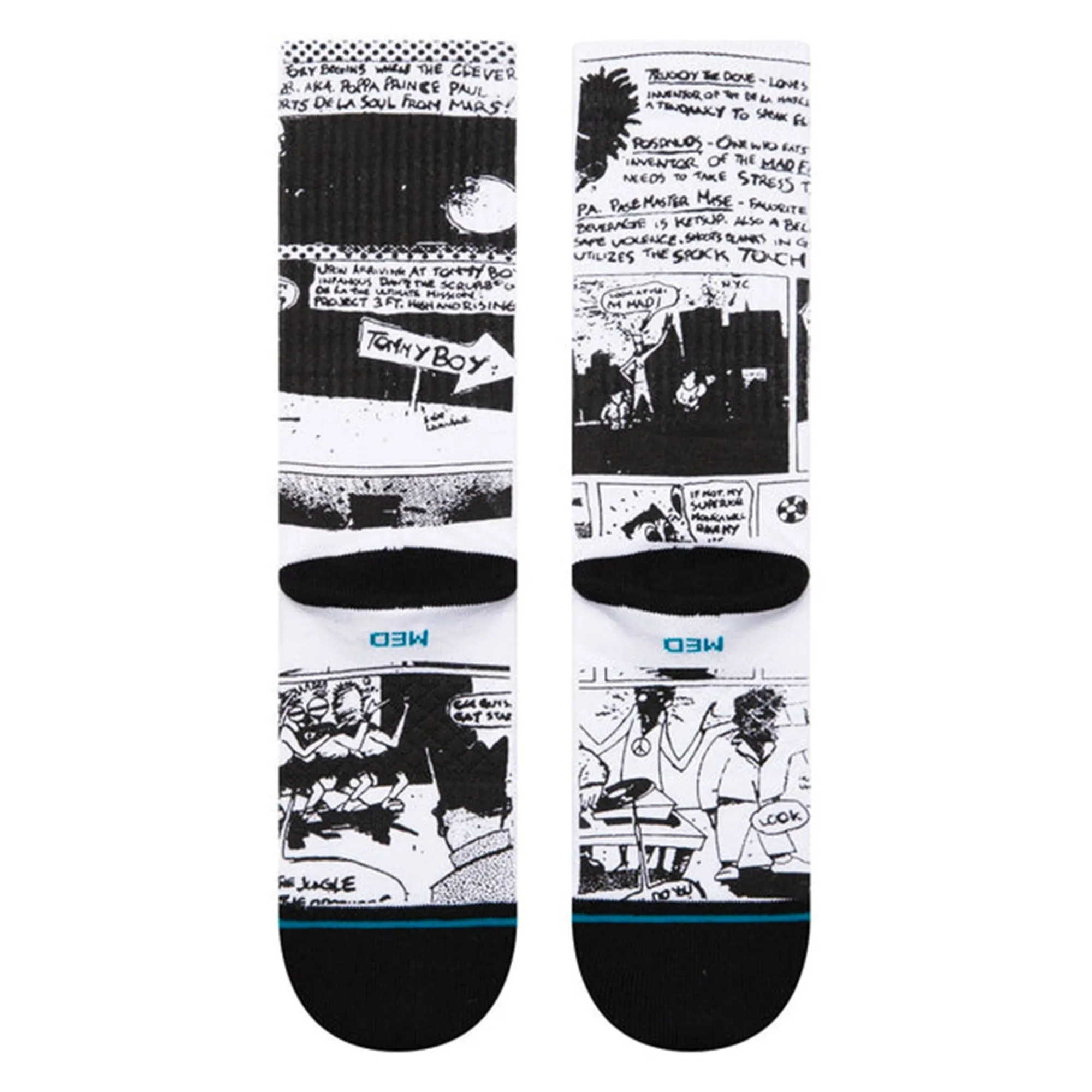 Socks & Underwear | Socks & Underwear^Stance The Sleeve Crew Socks Black/White