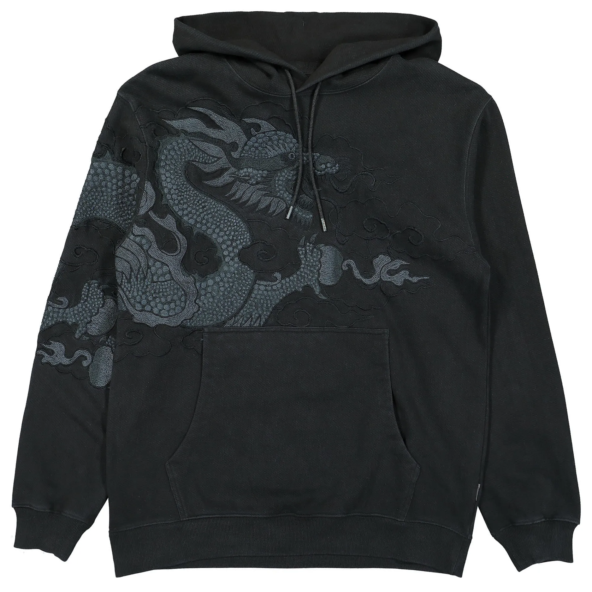 Sweatshirts & Hoodies^Maharishi Tibetan Dragon Hooded Sweat Black