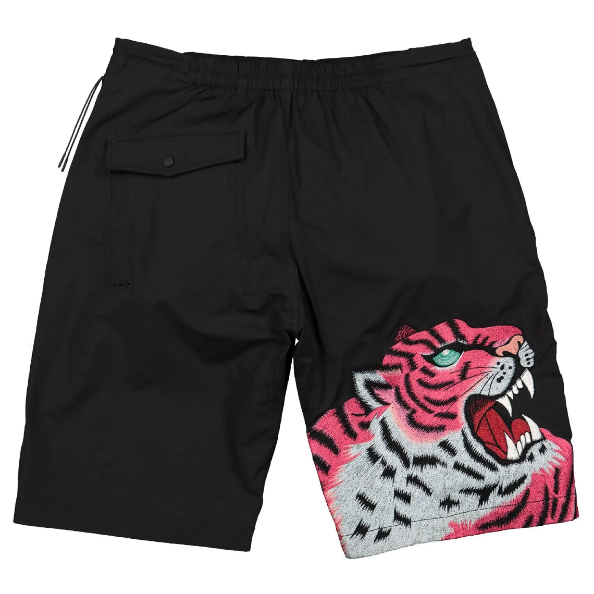 Pants & Shorts^Maharishi Tiger Invasion Snoshorts Black