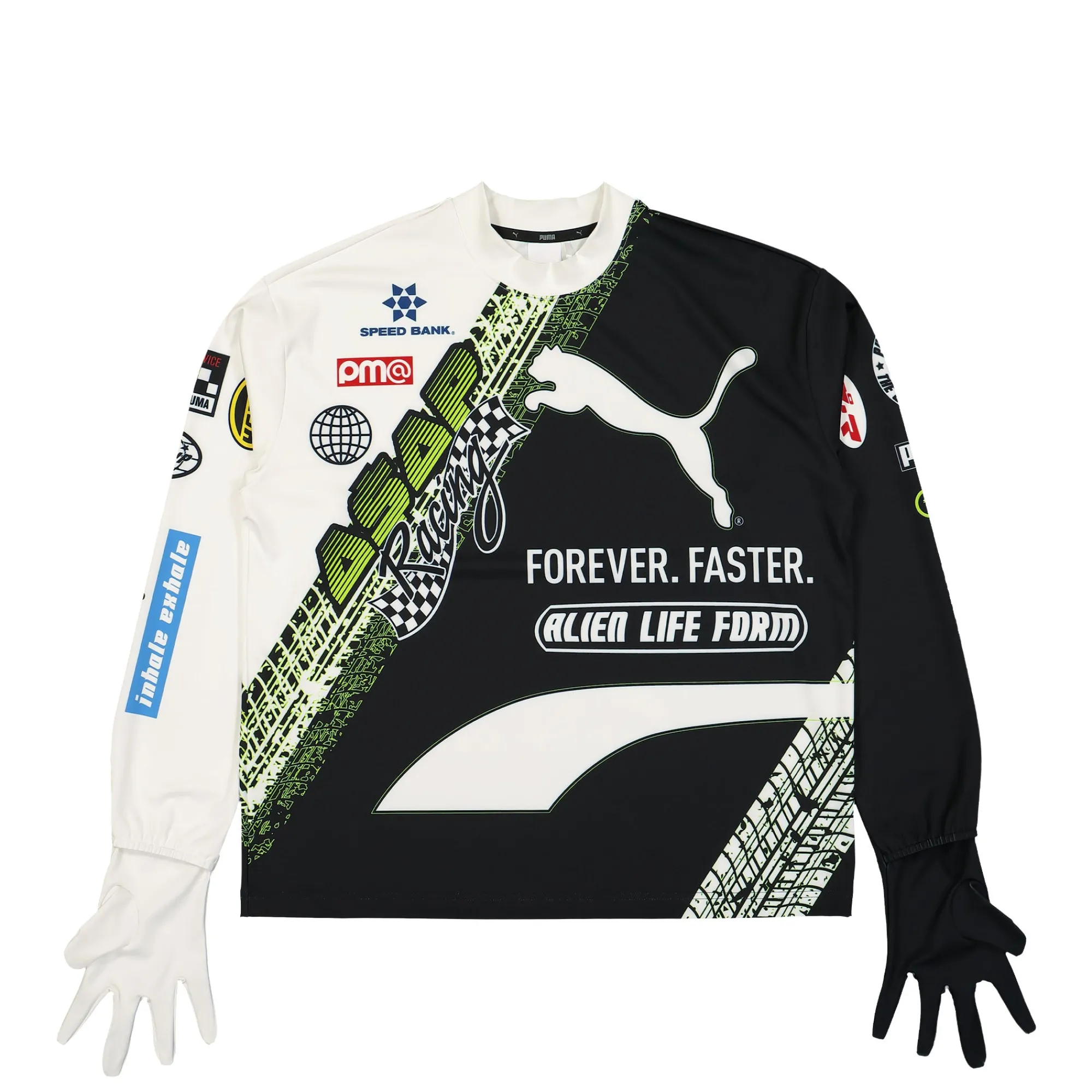 Sweatshirts & Hoodies | T-Shirts & Long Sleeves^Puma Tire Gloves Longsleeve PumaWhite