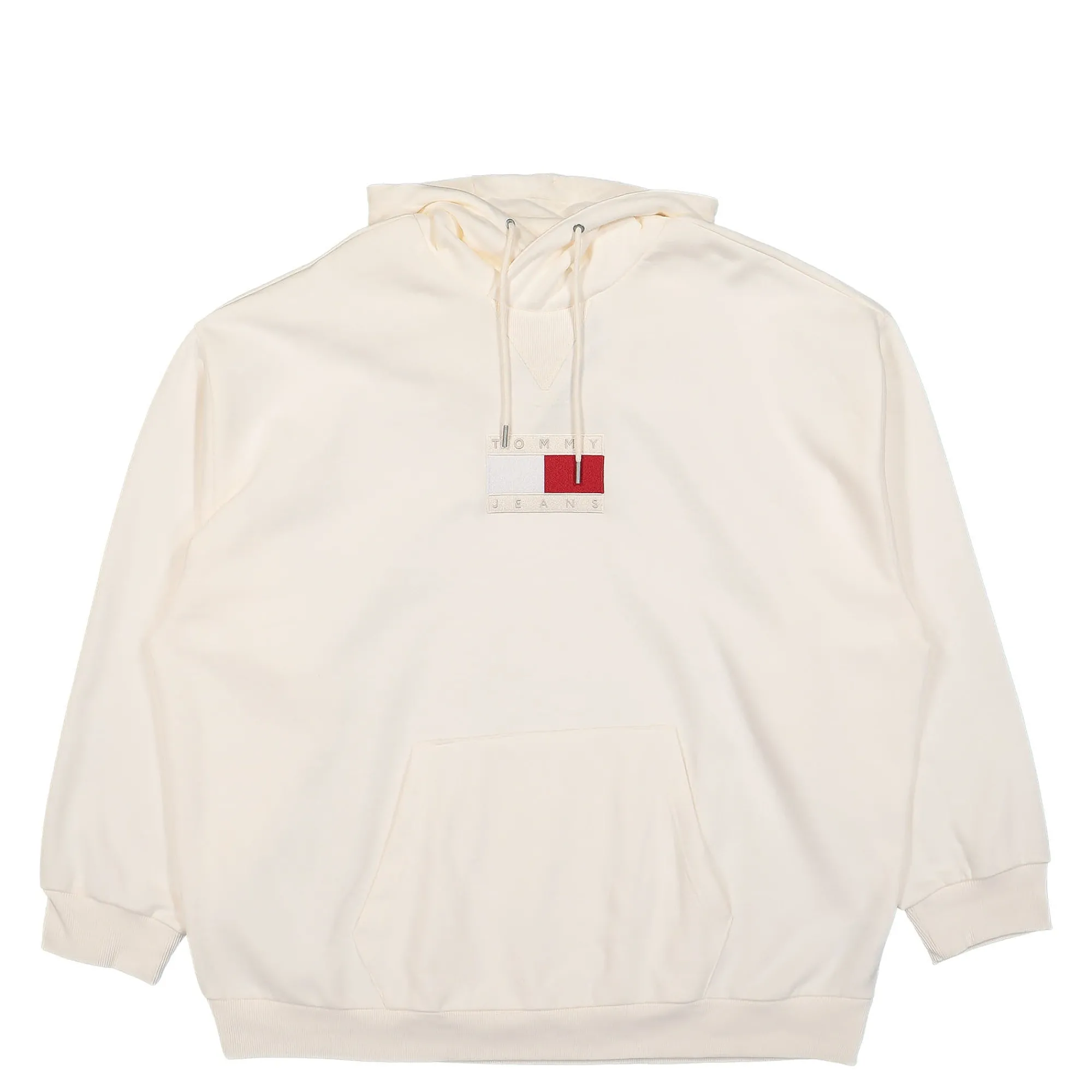 Sweatshirts & Hoodies^Tommy Jeans TJCU Flag Hoodie AncientWhite