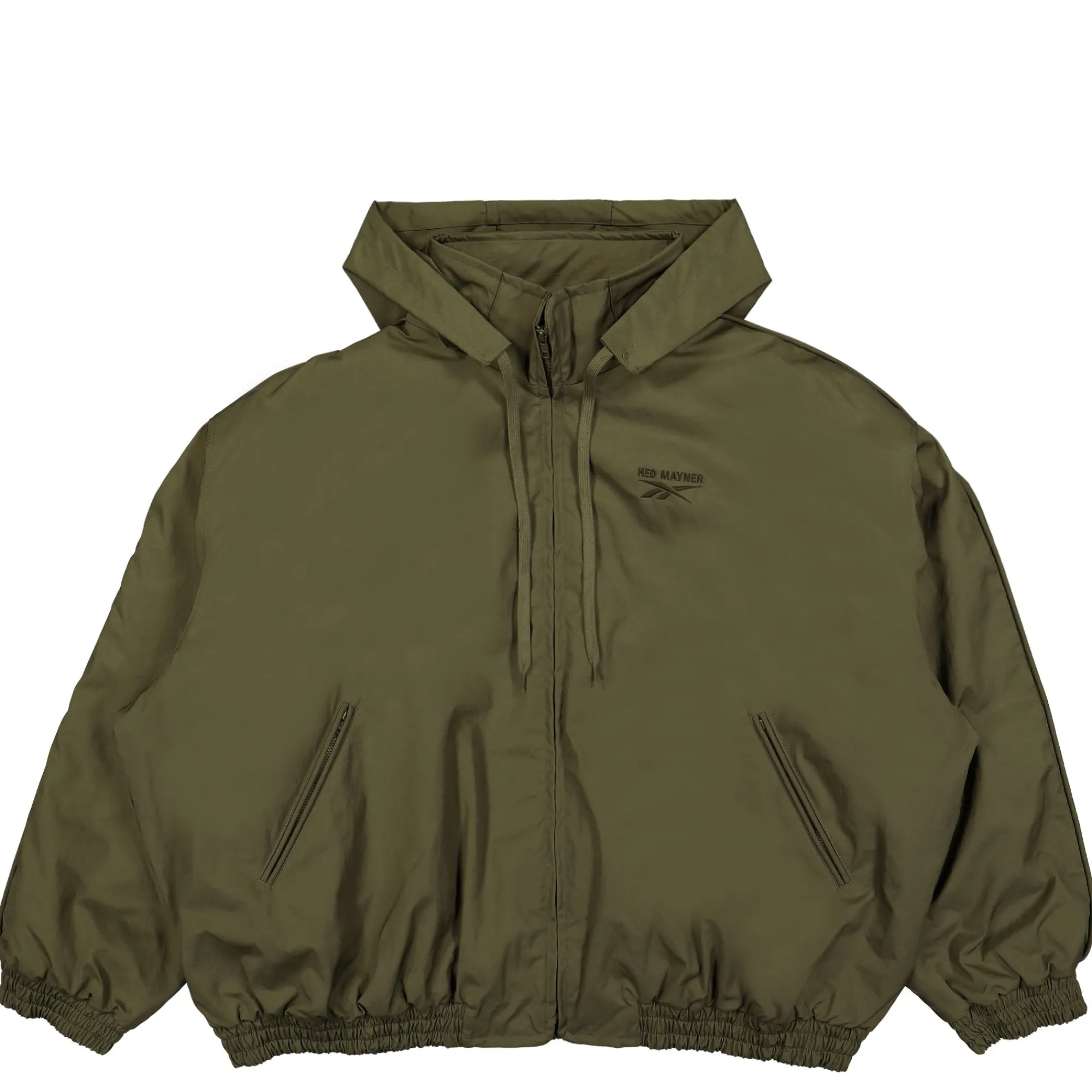 Jackets & Coats^Reebok Track Jacket OliveGreen