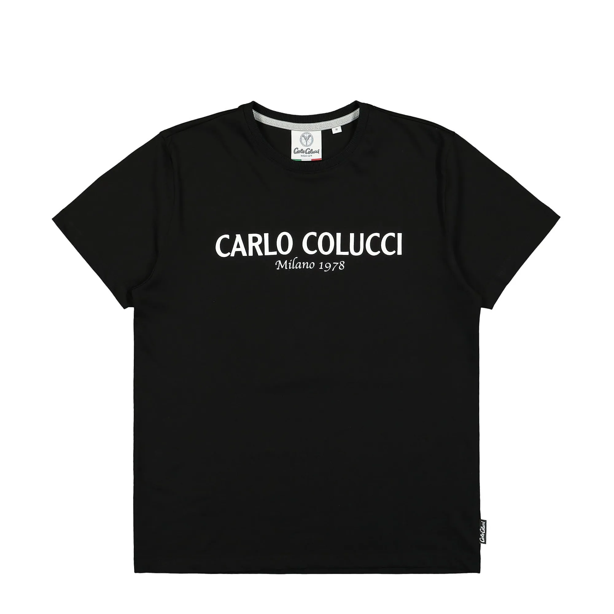 T-Shirts & Long Sleeves^Carlo Colucci T-Shirt Black/White